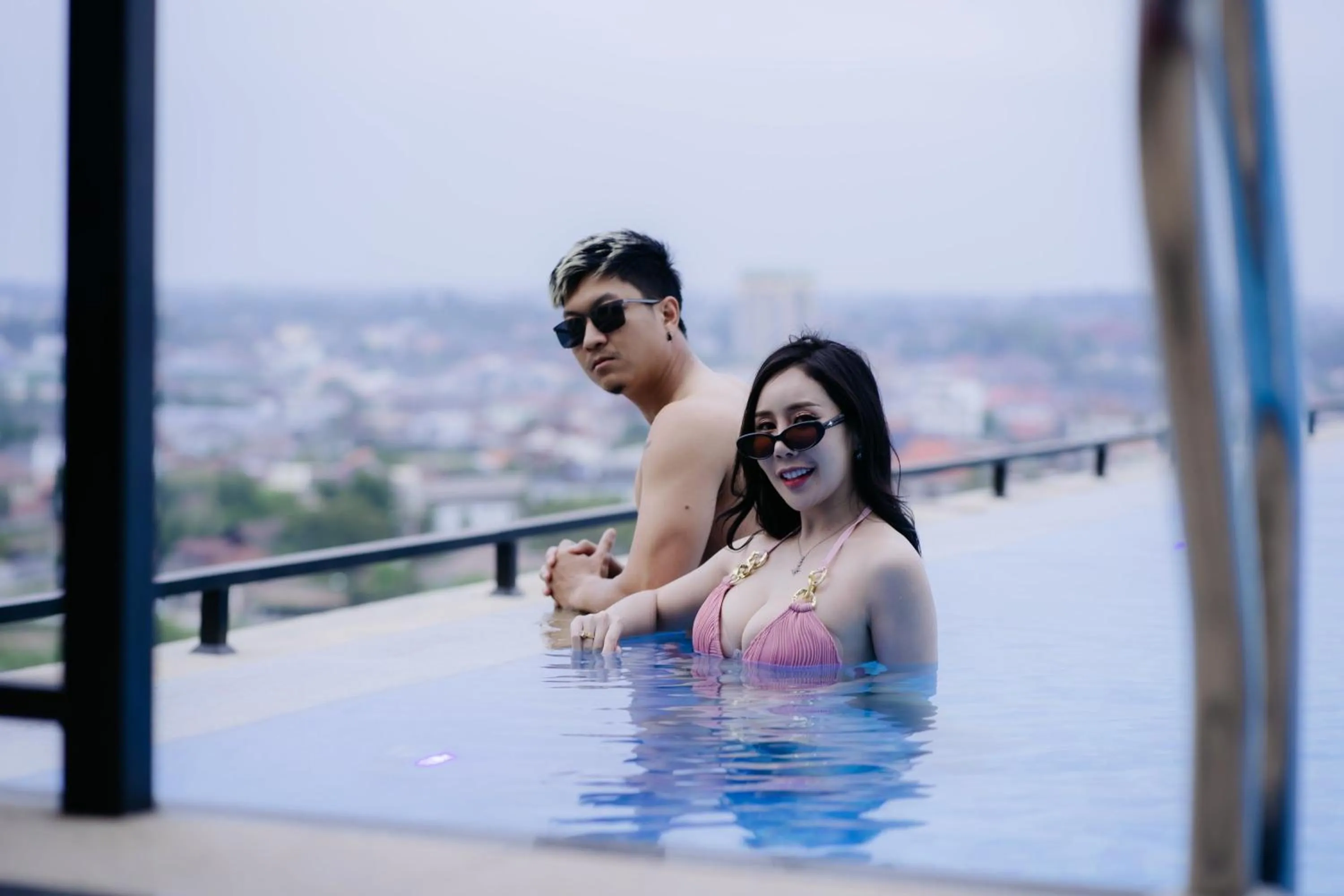 Swimming pool in Ramada by Wyndham Vientiane Central