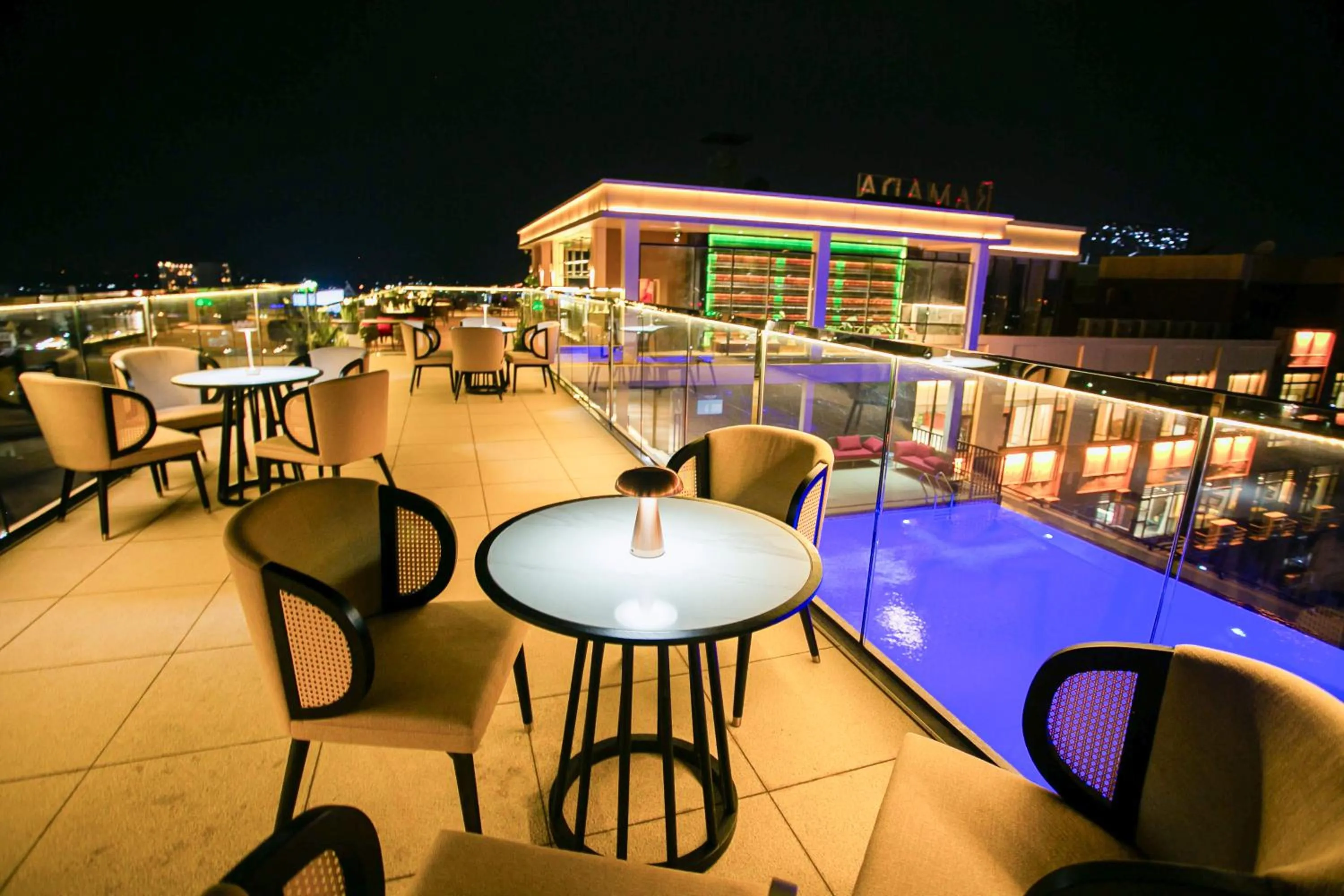 Lounge or bar in Ramada by Wyndham Vientiane Central