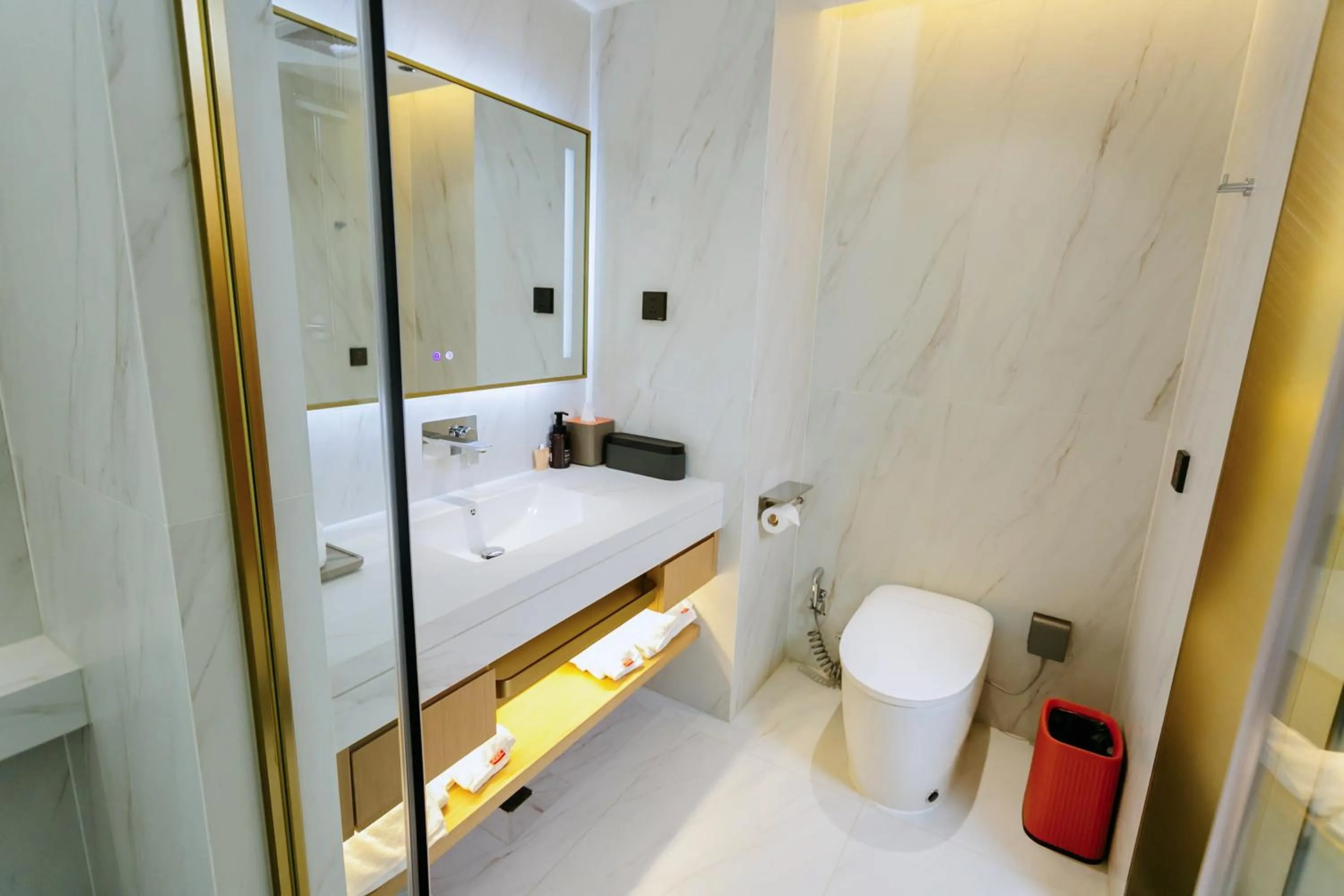 Toilet in Ramada by Wyndham Vientiane Central