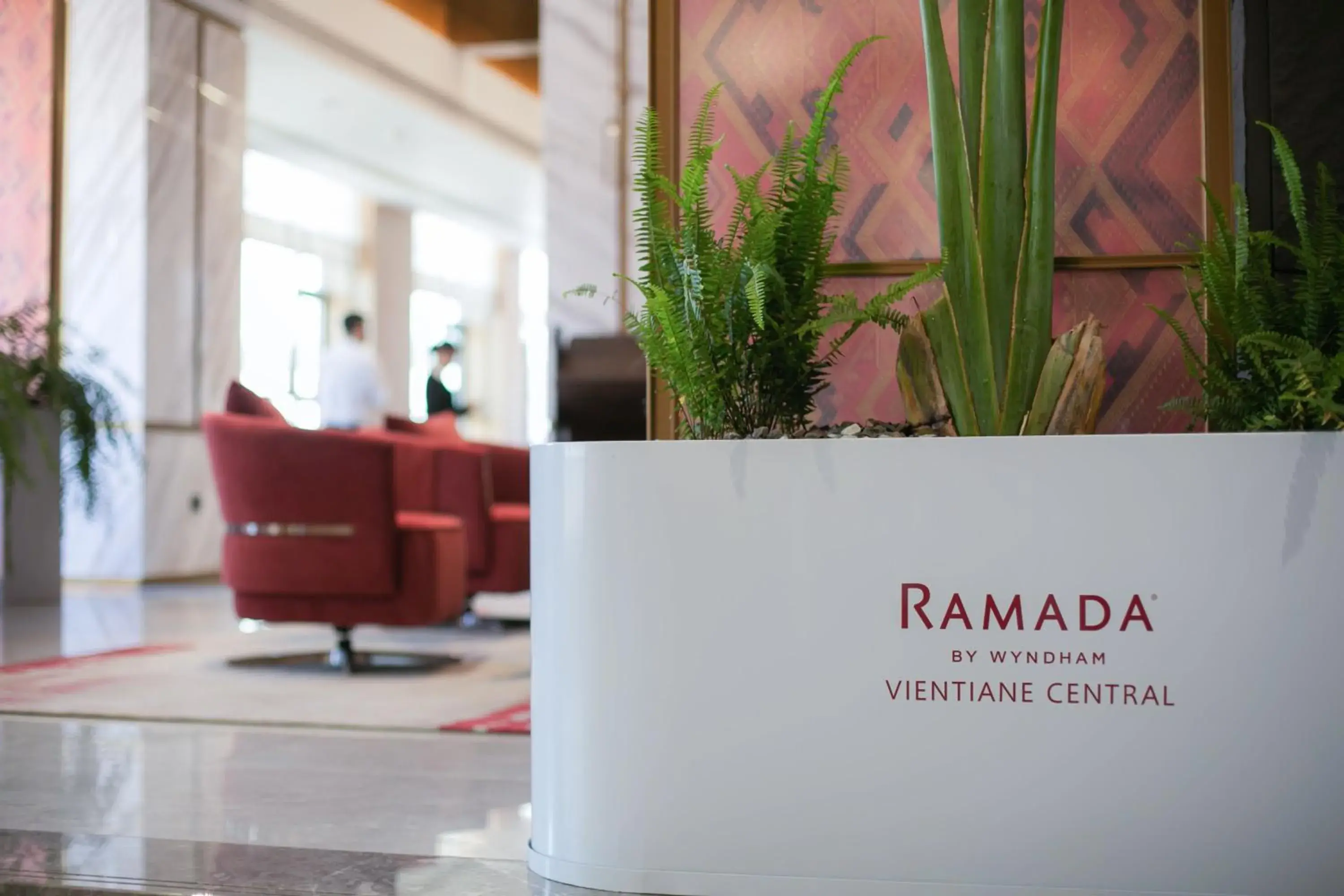Lobby or reception in Ramada by Wyndham Vientiane Central Lobby or reception in Ramada by Wyndham Vientiane Central