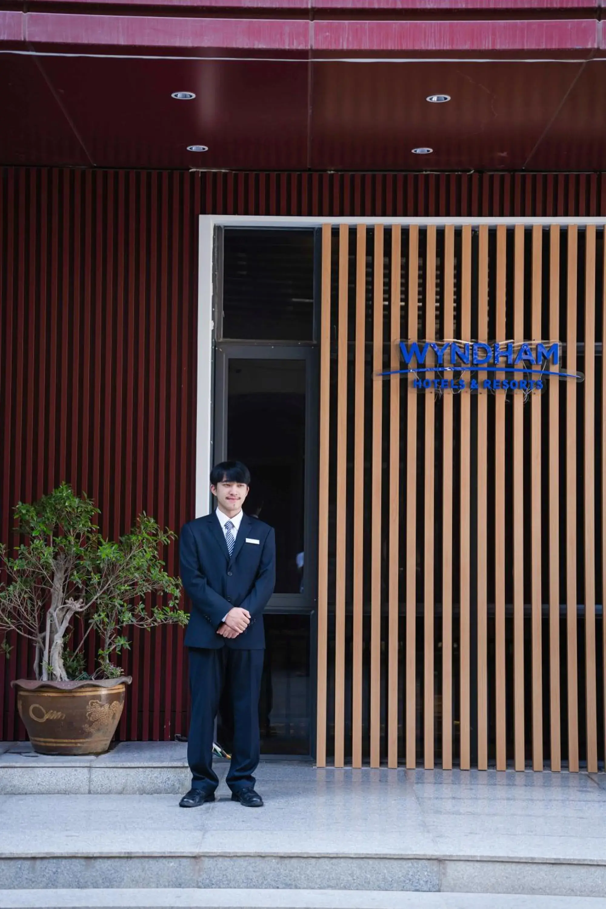 Property building in Ramada by Wyndham Vientiane Central Property building in Ramada by Wyndham Vientiane Central