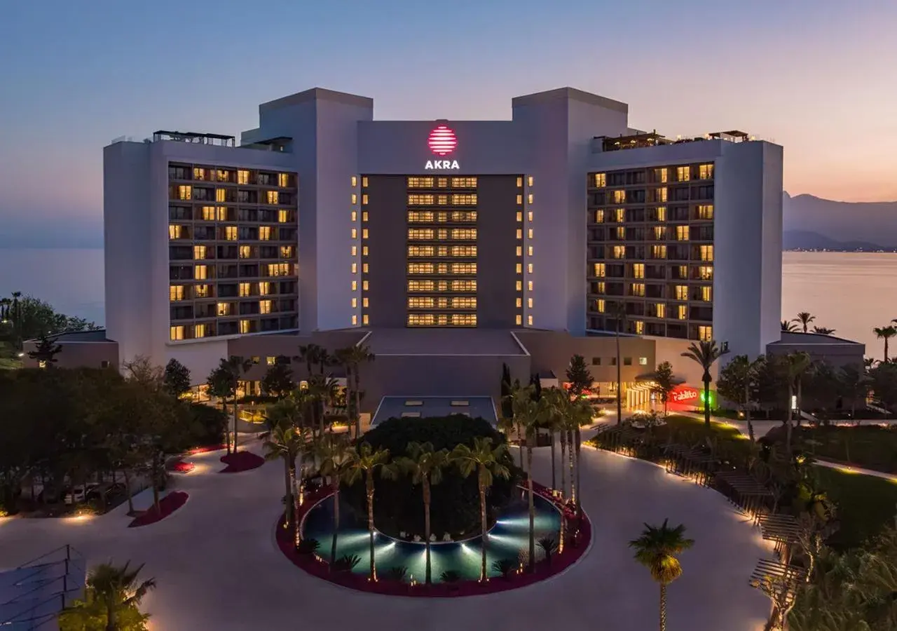 Property building in Akra Antalya Property building in Akra Antalya