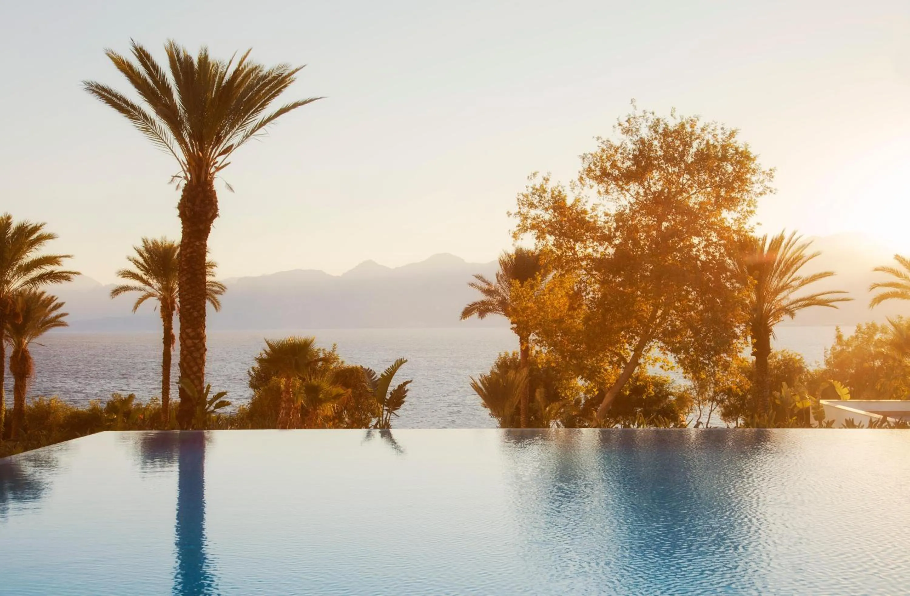 Swimming pool in Akra Antalya