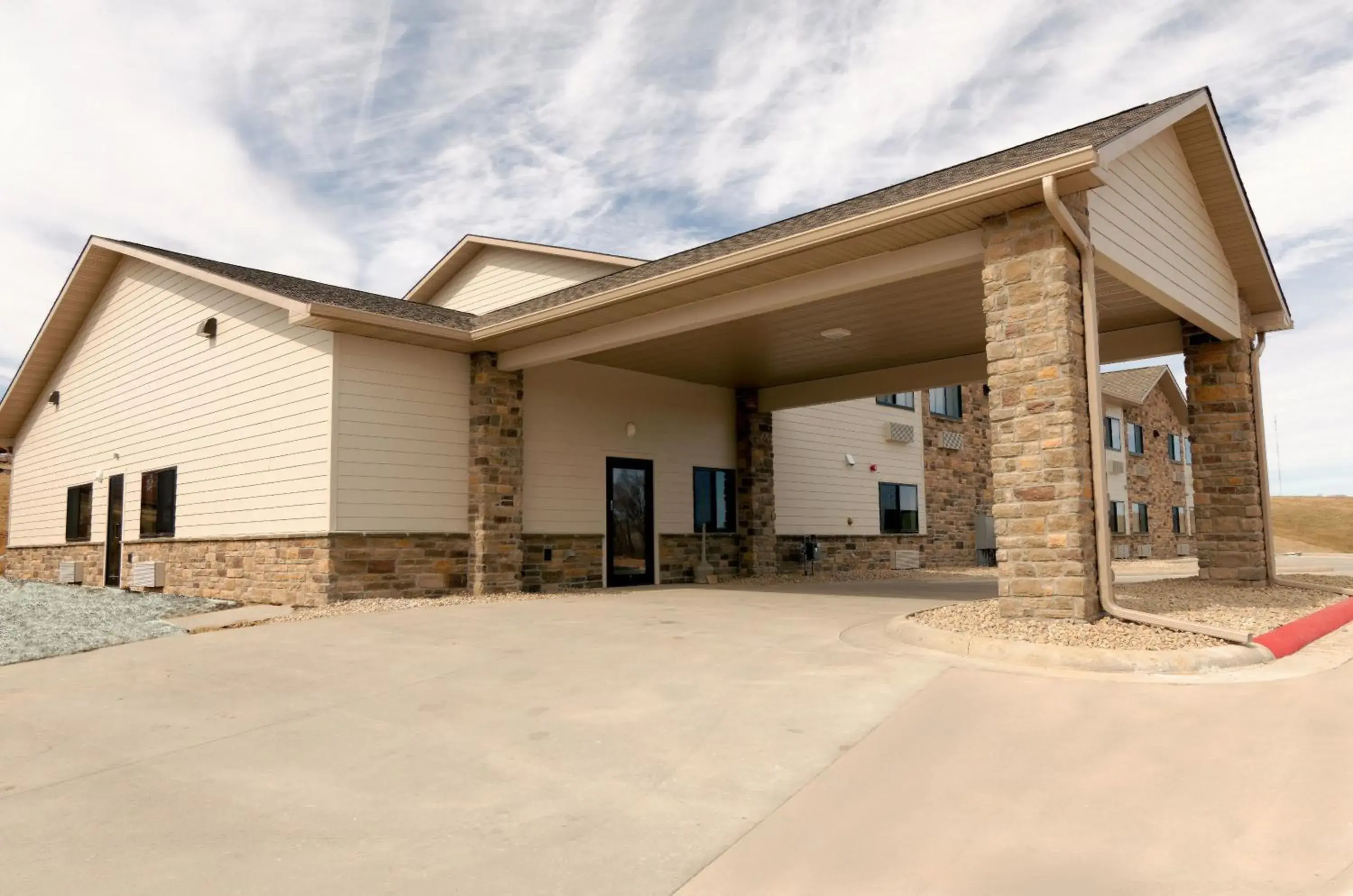 Facade/entrance in Cobblestone Inn & Suites - Denison | Oak Ridge Facade/entrance in Cobblestone Inn & Suites - Denison | Oak Ridge