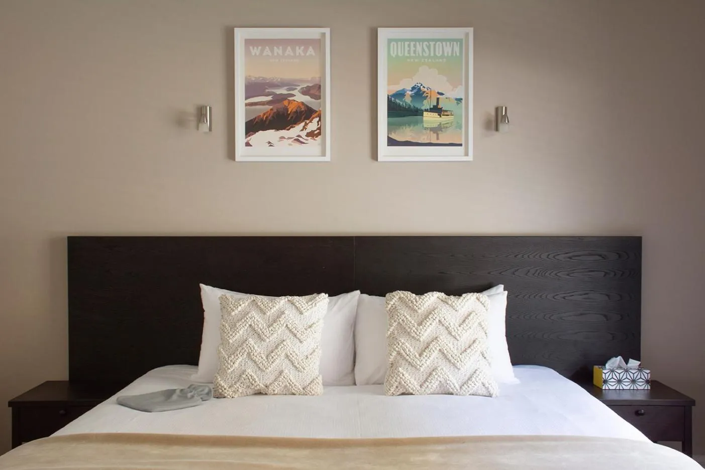 Bed in Cardrona Hotel