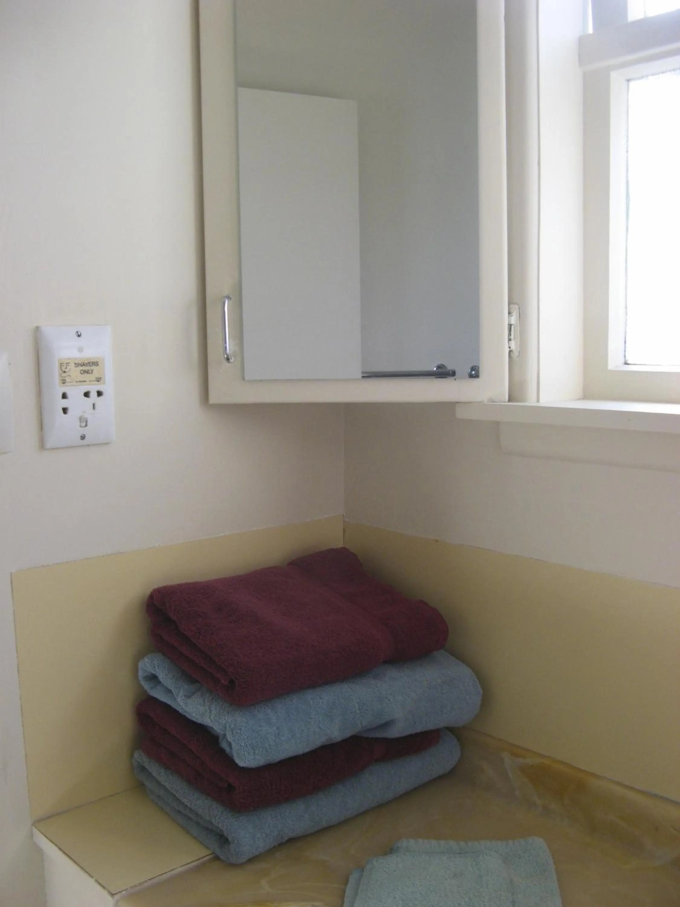 Bathroom in Tongariro River Motel