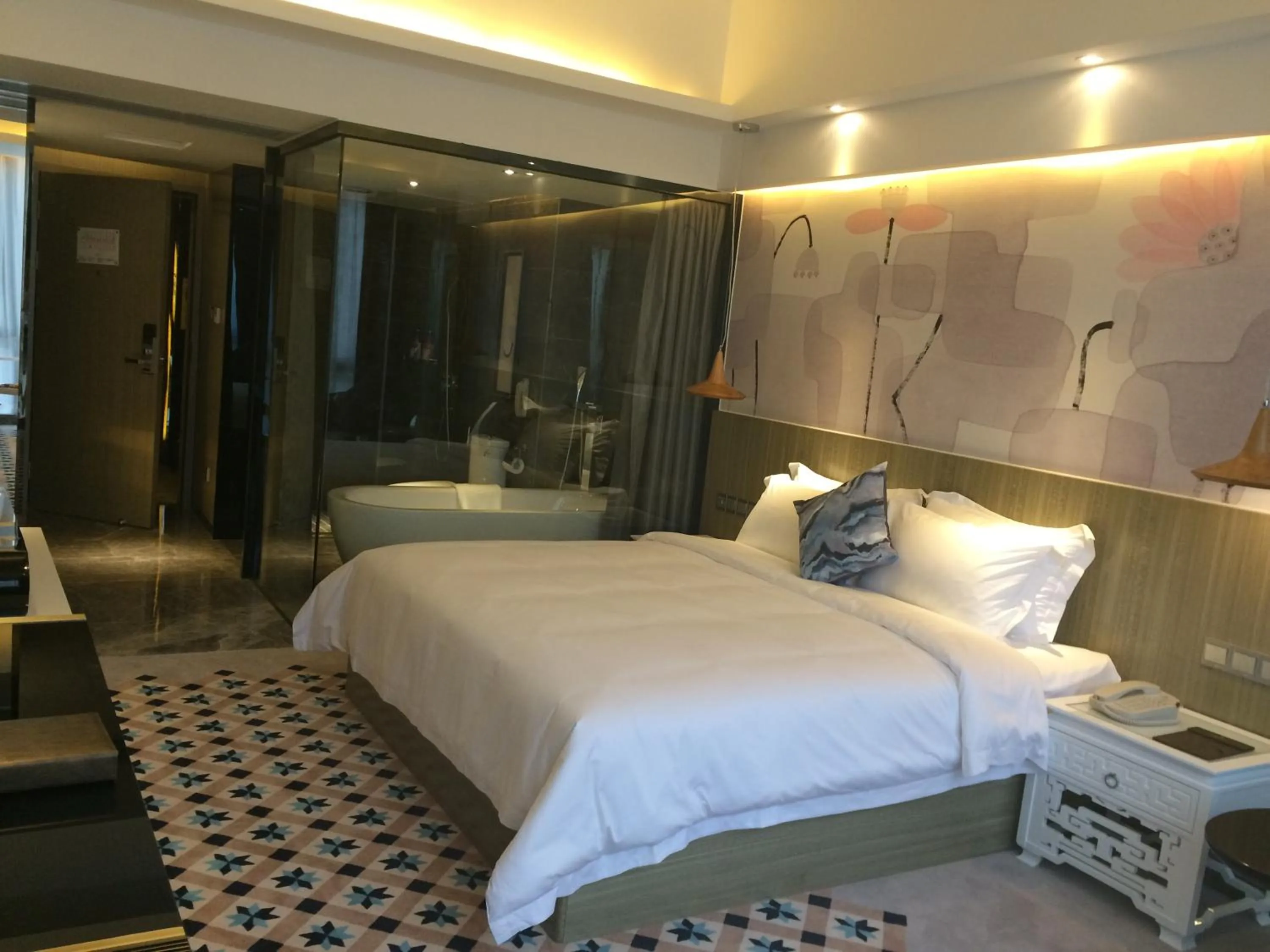 Bed in Paco Hotel Tianpingjia Metro Guangzhou