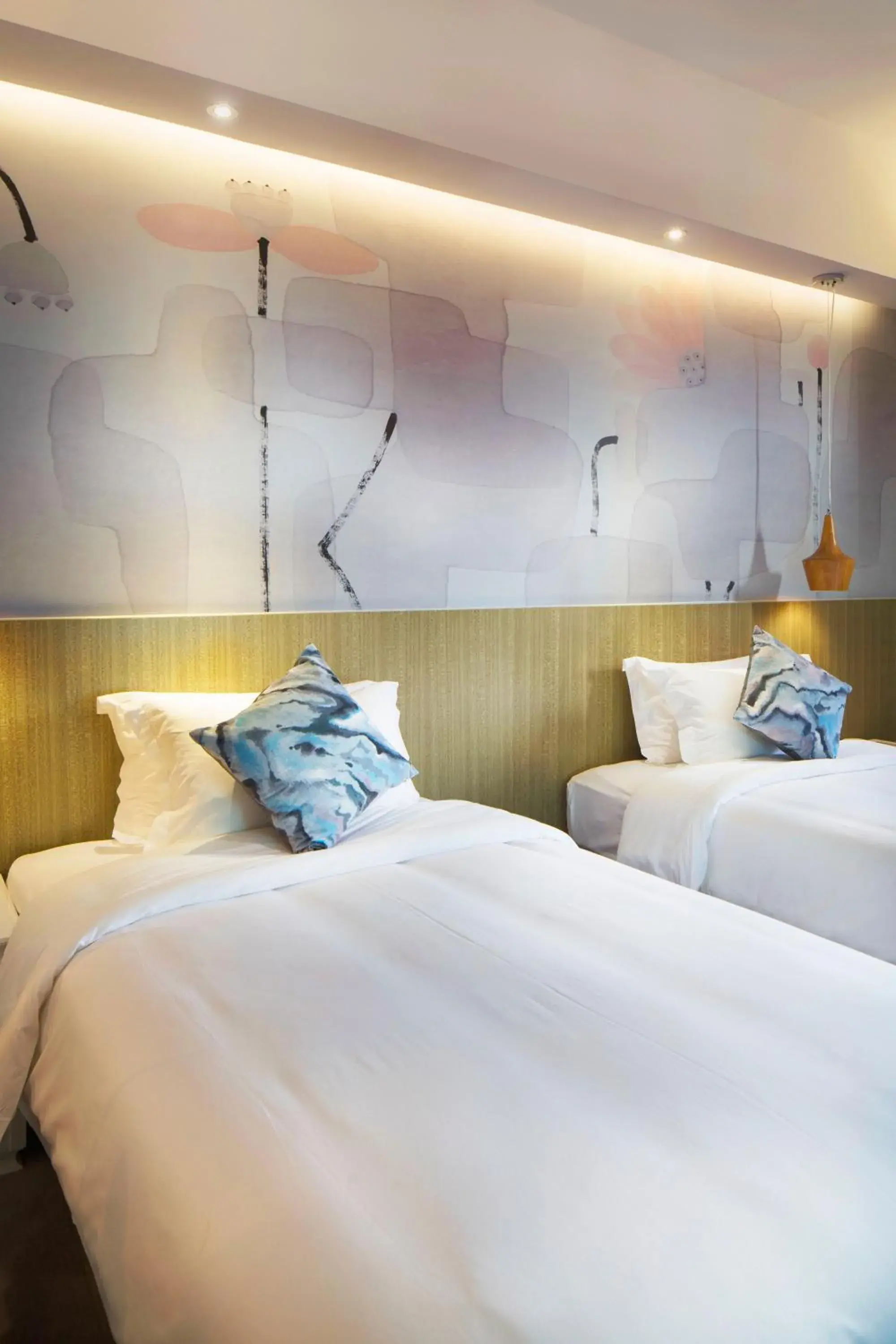 Bed in Paco Hotel Tianpingjia Metro Guangzhou Bed in Paco Hotel Tianpingjia Metro Guangzhou