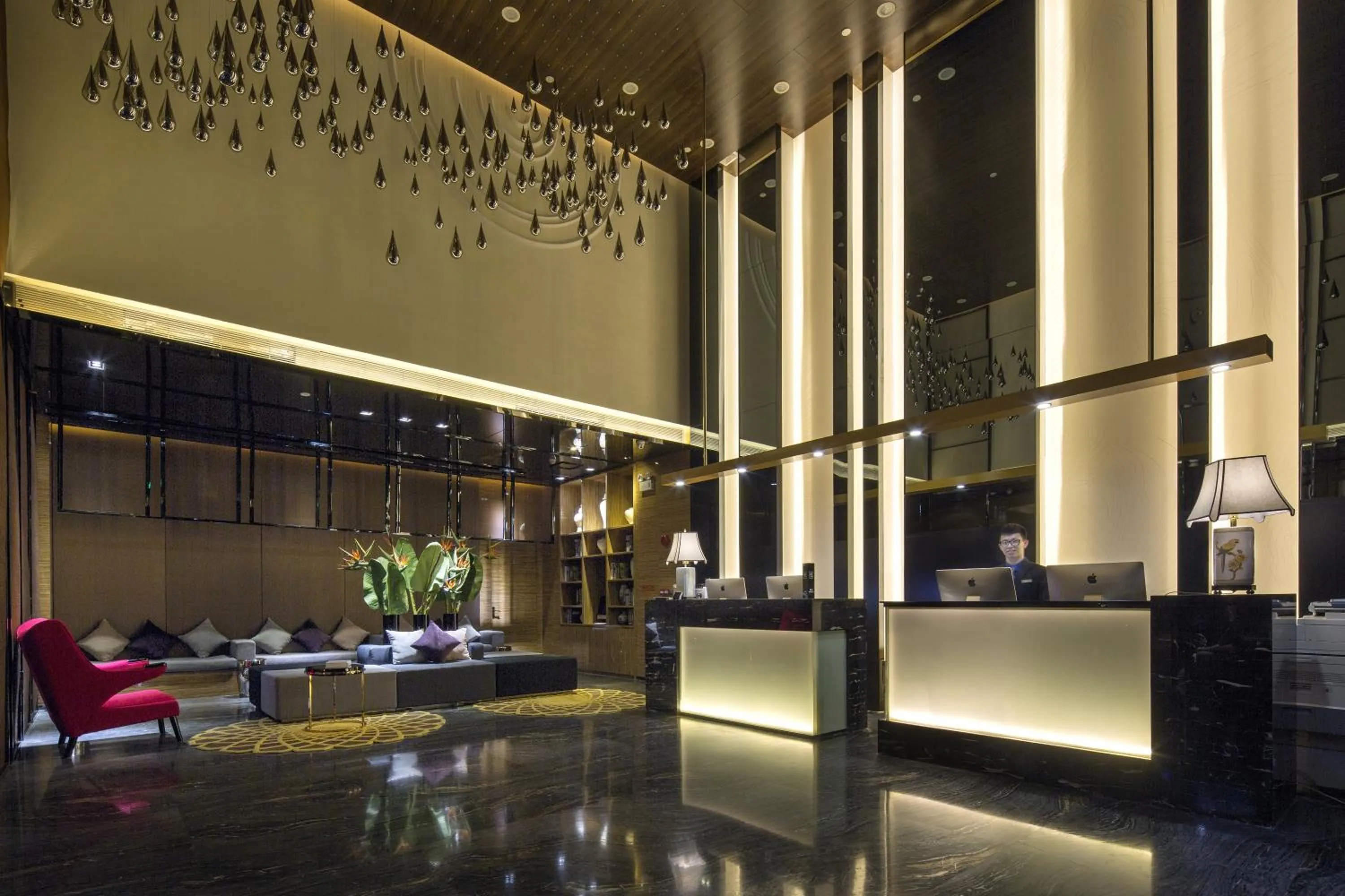 Lobby or reception in Paco Hotel Tianpingjia Metro Guangzhou