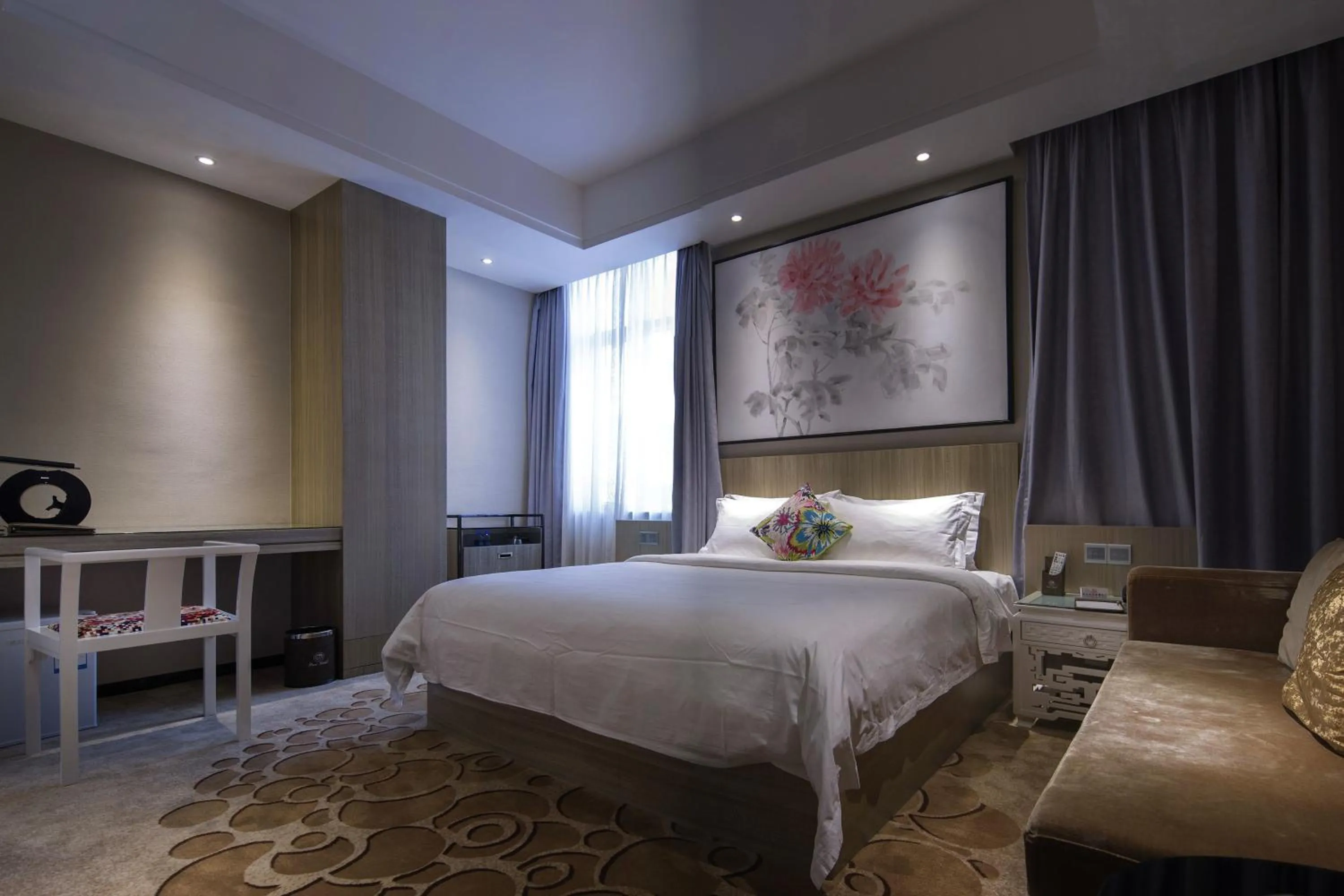 Bed in Paco Hotel Tianpingjia Metro Guangzhou