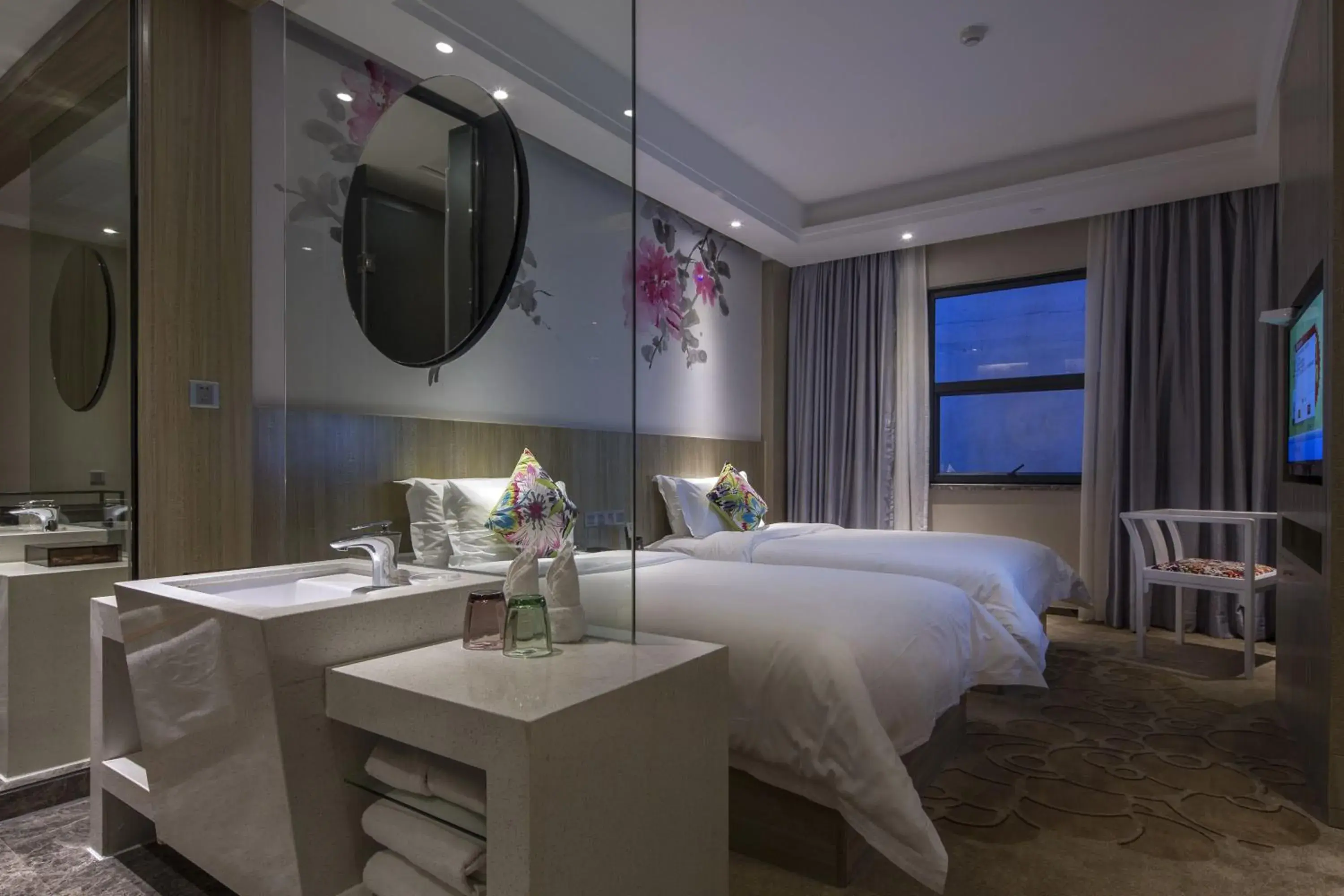 Bedroom, Bed in Paco Hotel Tianpingjia Metro Guangzhou Bedroom, Bed in Paco Hotel Tianpingjia Metro Guangzhou