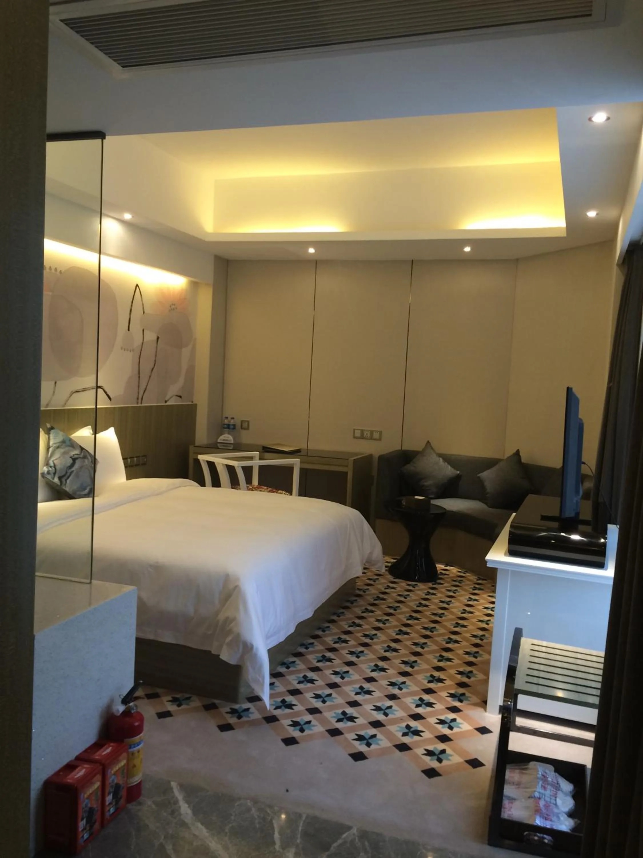 Bed in Paco Hotel Tianpingjia Metro Guangzhou