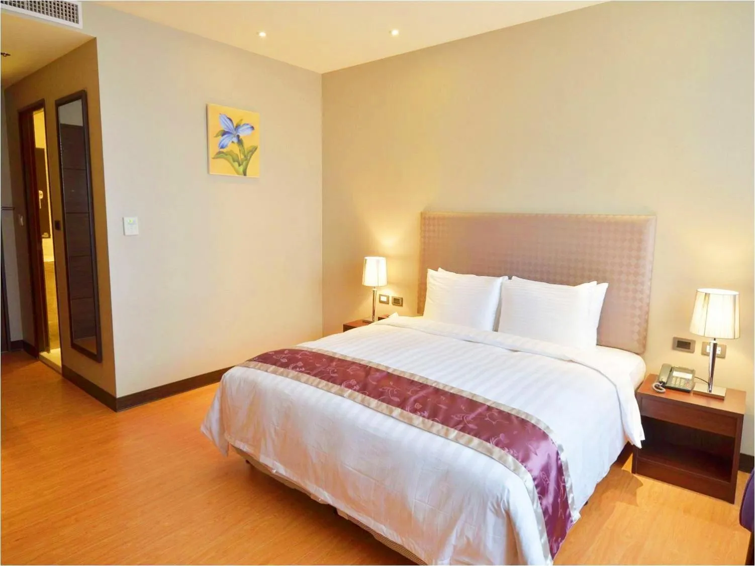 Bed in Hotel Formosa