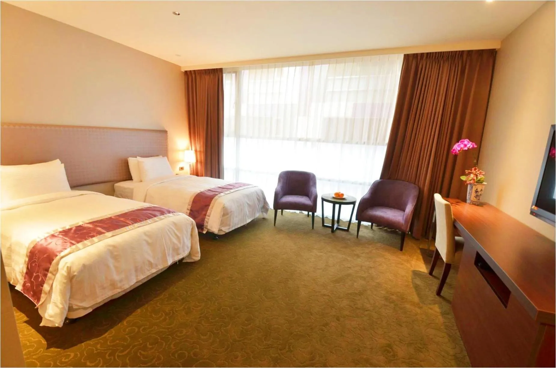 Bed in Hotel Formosa