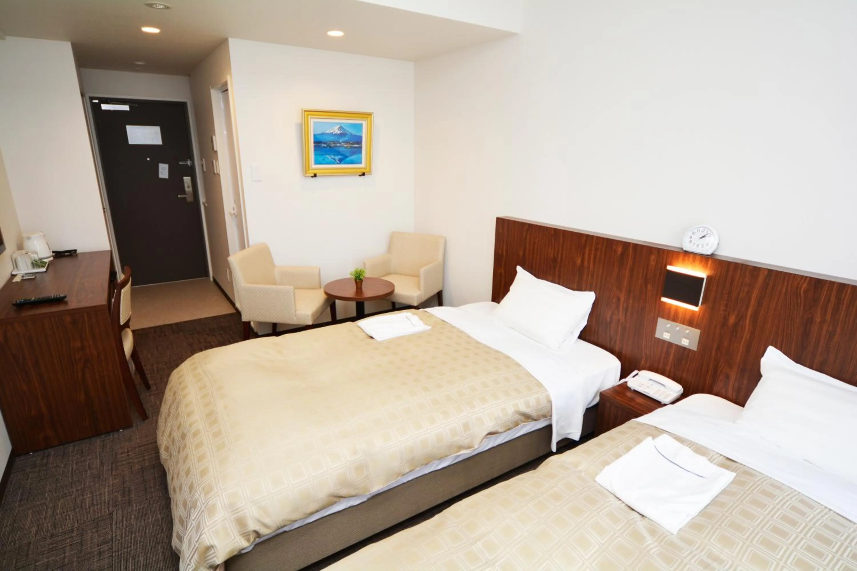 Bed in Kansai Airport First Hotel