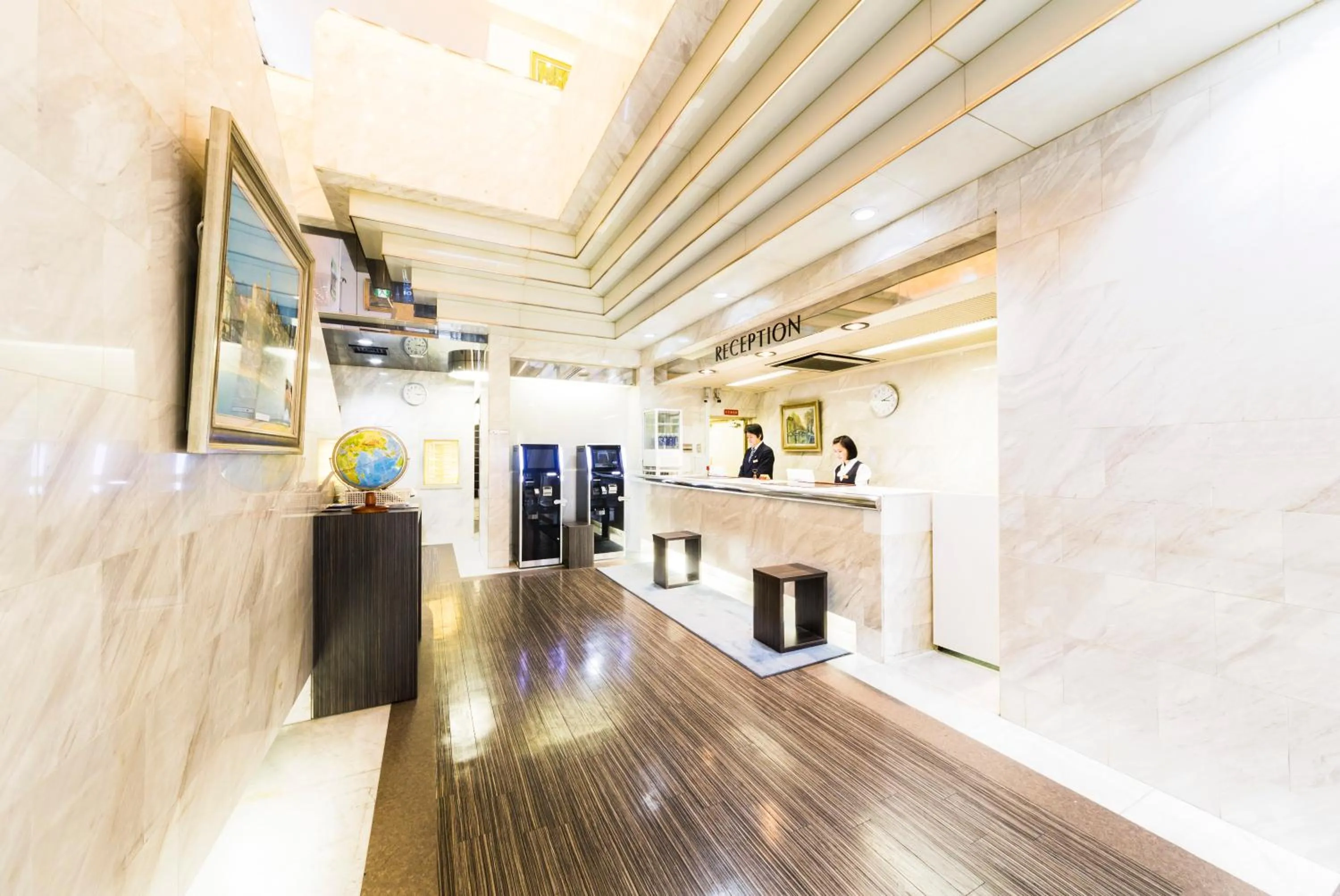 Staff in Kansai Airport First Hotel