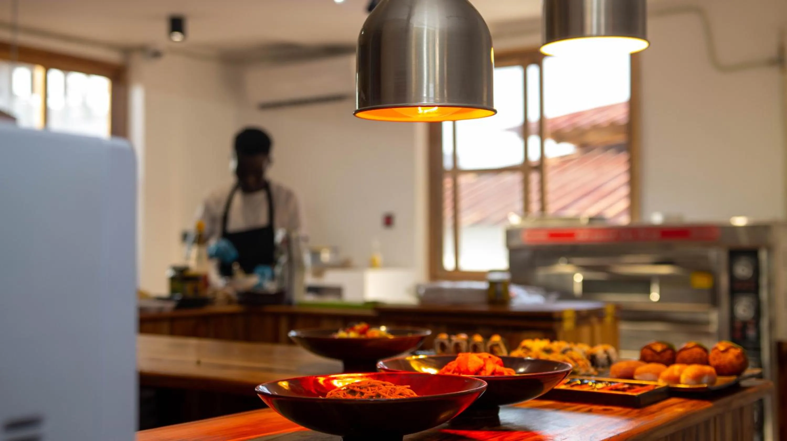 Kitchen or kitchenette in Bellissimo Boutique Hotel