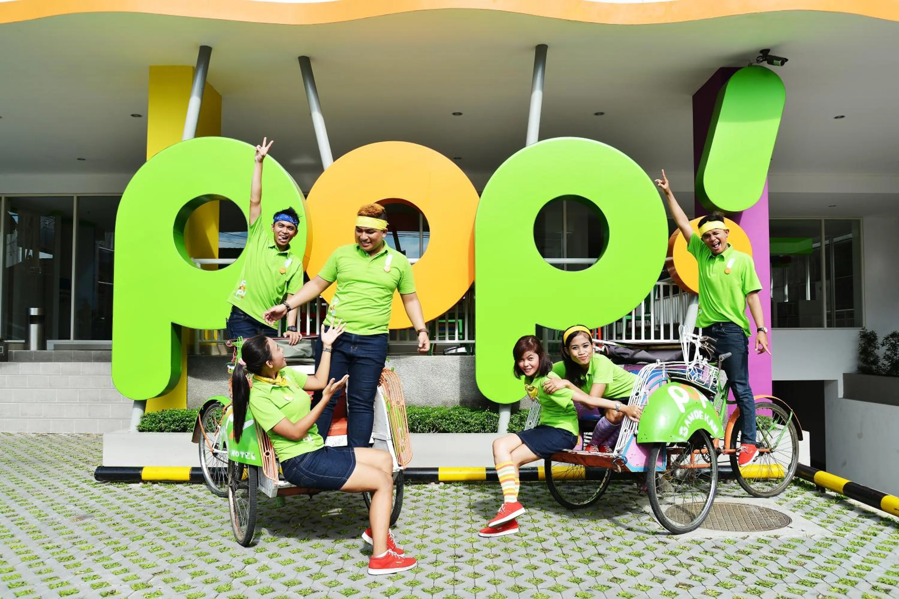 People in POP! Hotel Malioboro - Yogyakarta