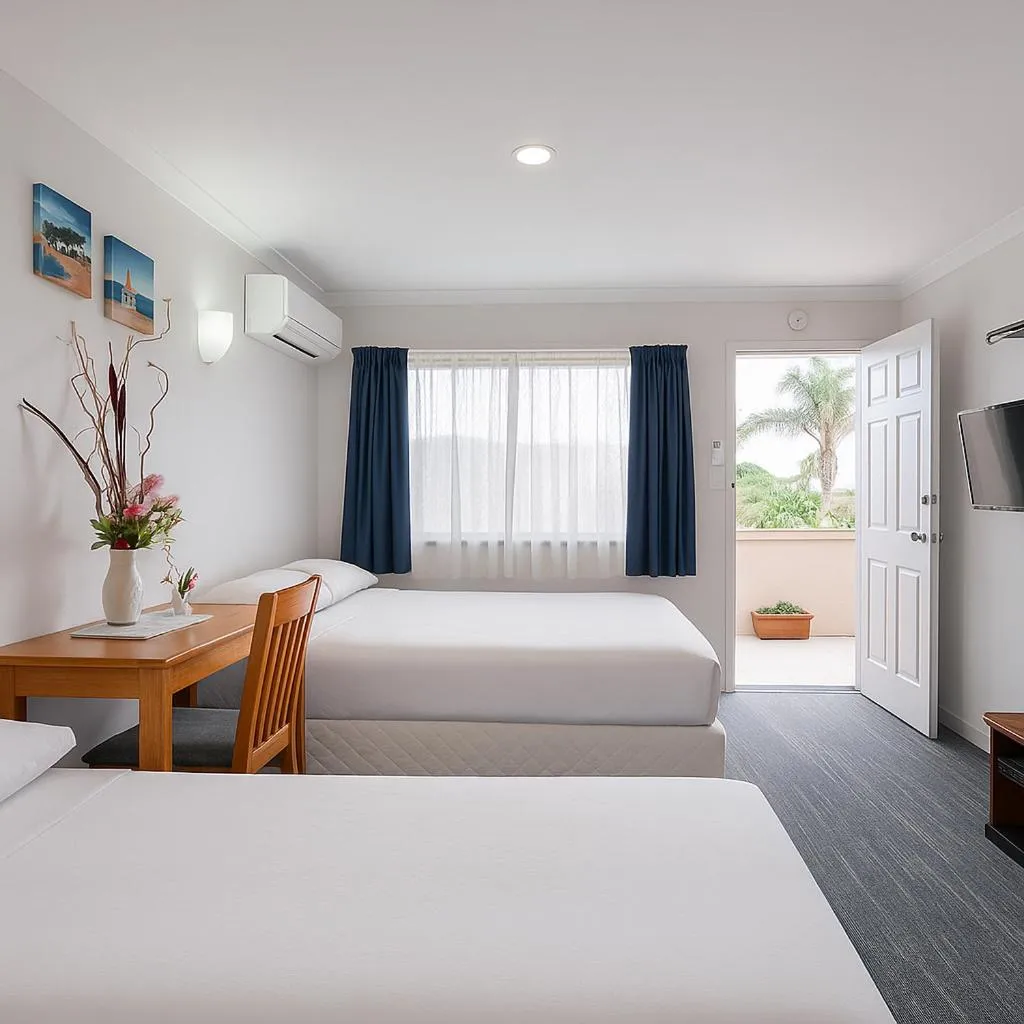 Bed in Pukekohe Motel