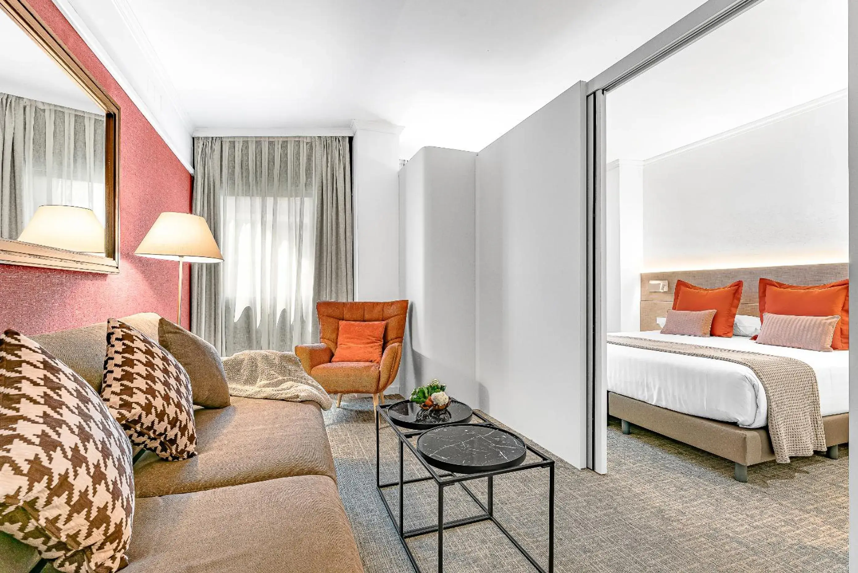 Living room, Bed in Acacia Suite Living room, Bed in Acacia Suite