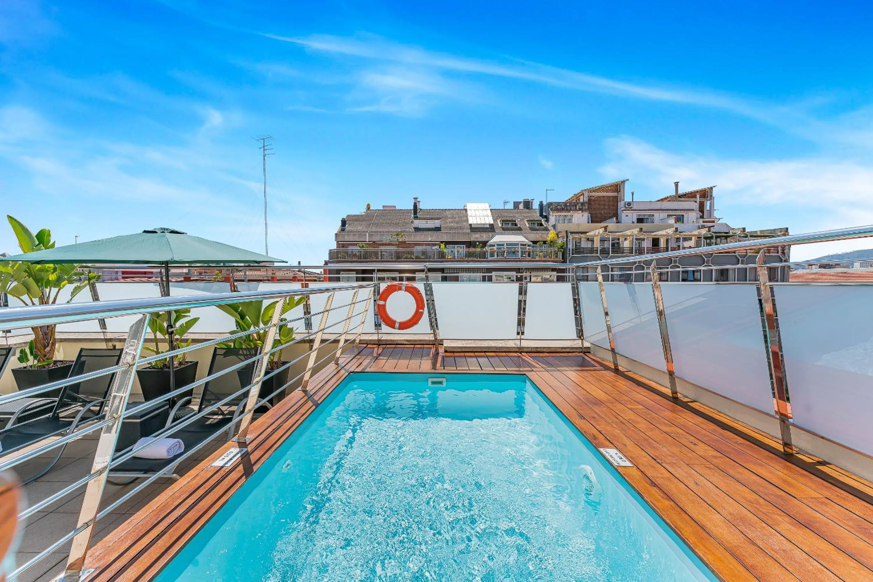Swimming pool in Acacia Suite