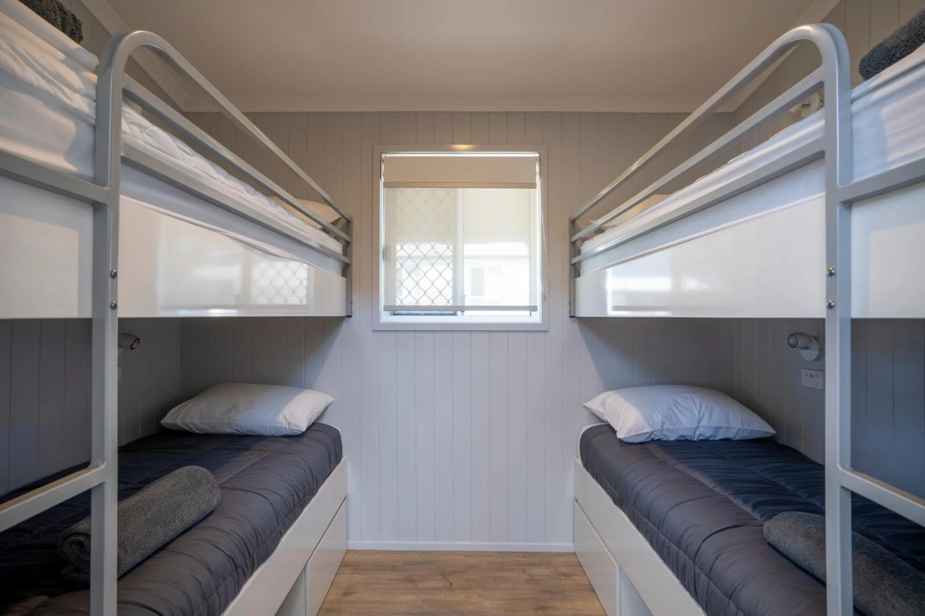 bunk bed in Surf Beach Holiday Park