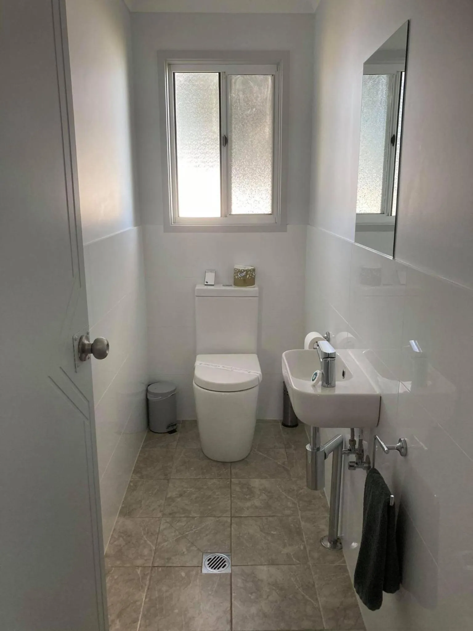 Toilet in Surf Beach Holiday Park