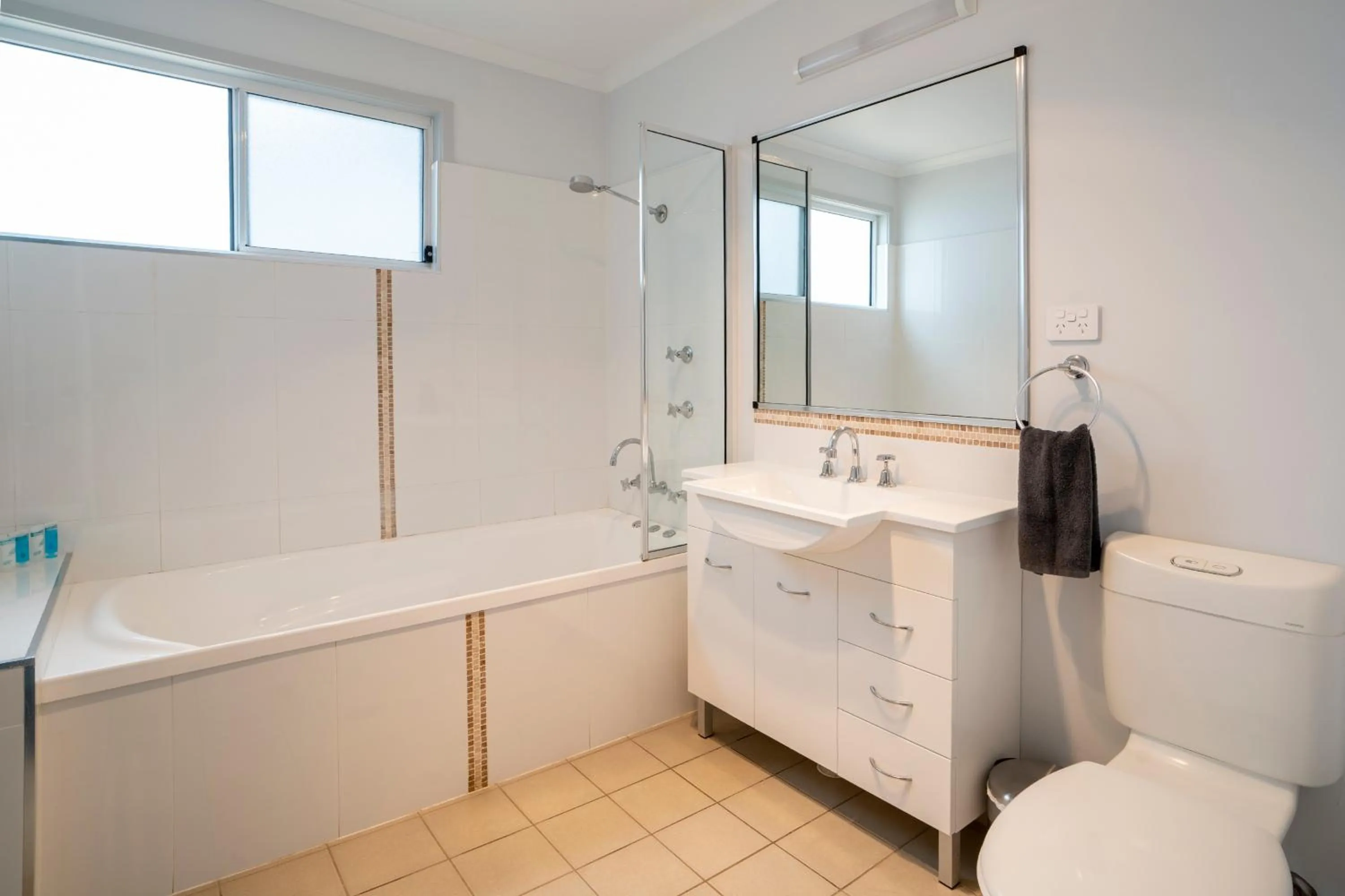 Shower in Surf Beach Holiday Park