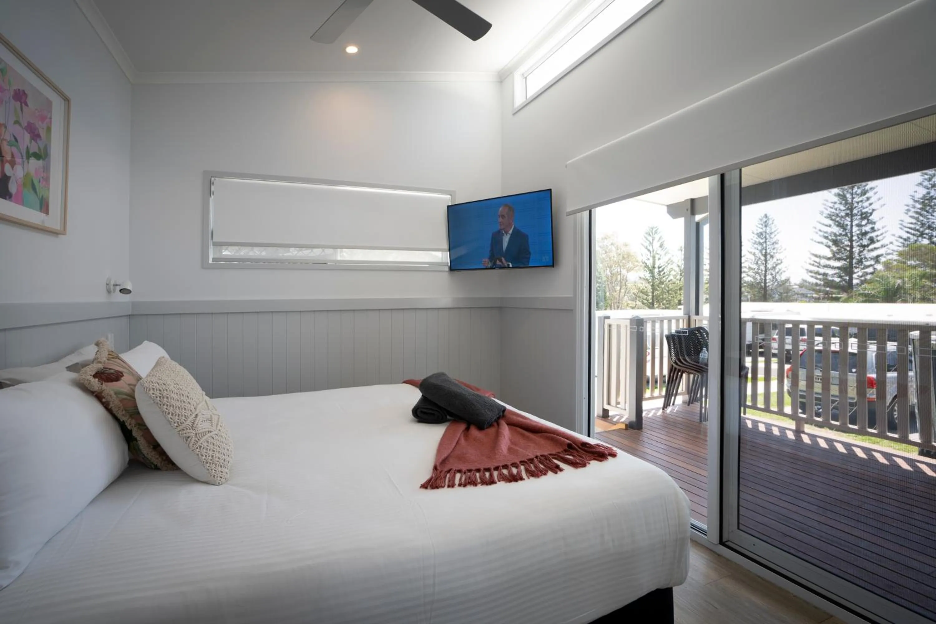 Bed in Surf Beach Holiday Park