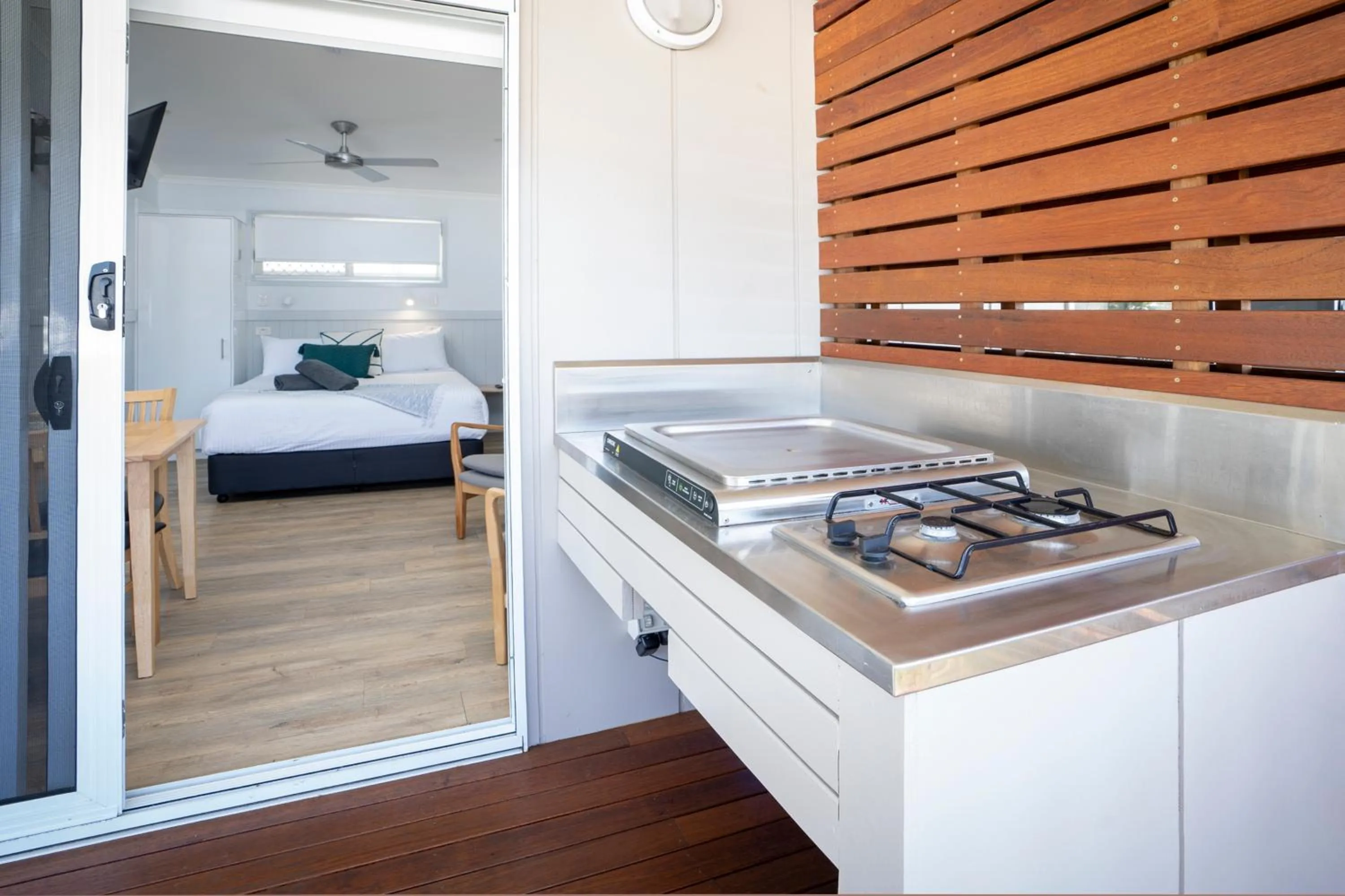 Bed in Surf Beach Holiday Park