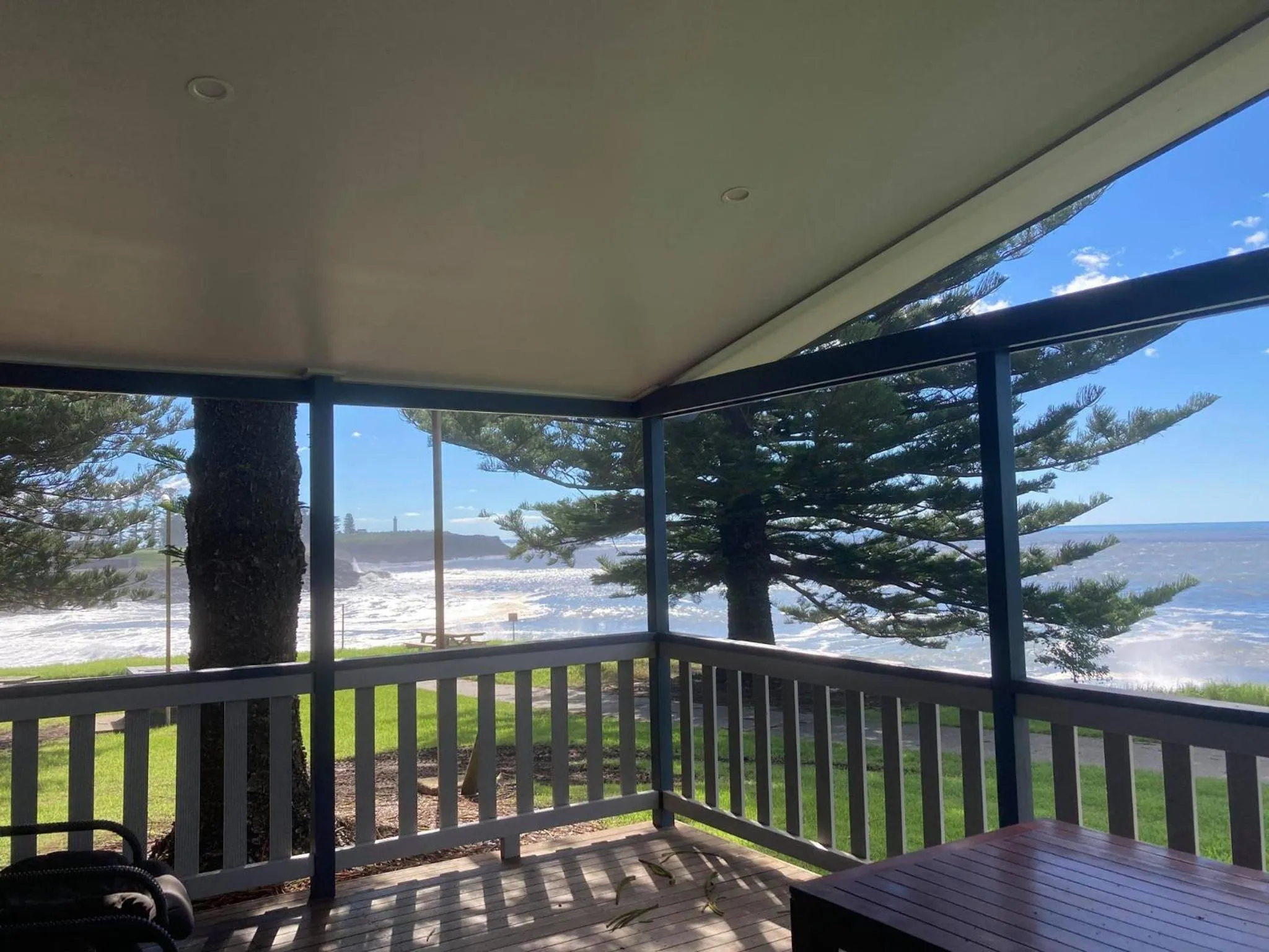 Sea view in Surf Beach Holiday Park