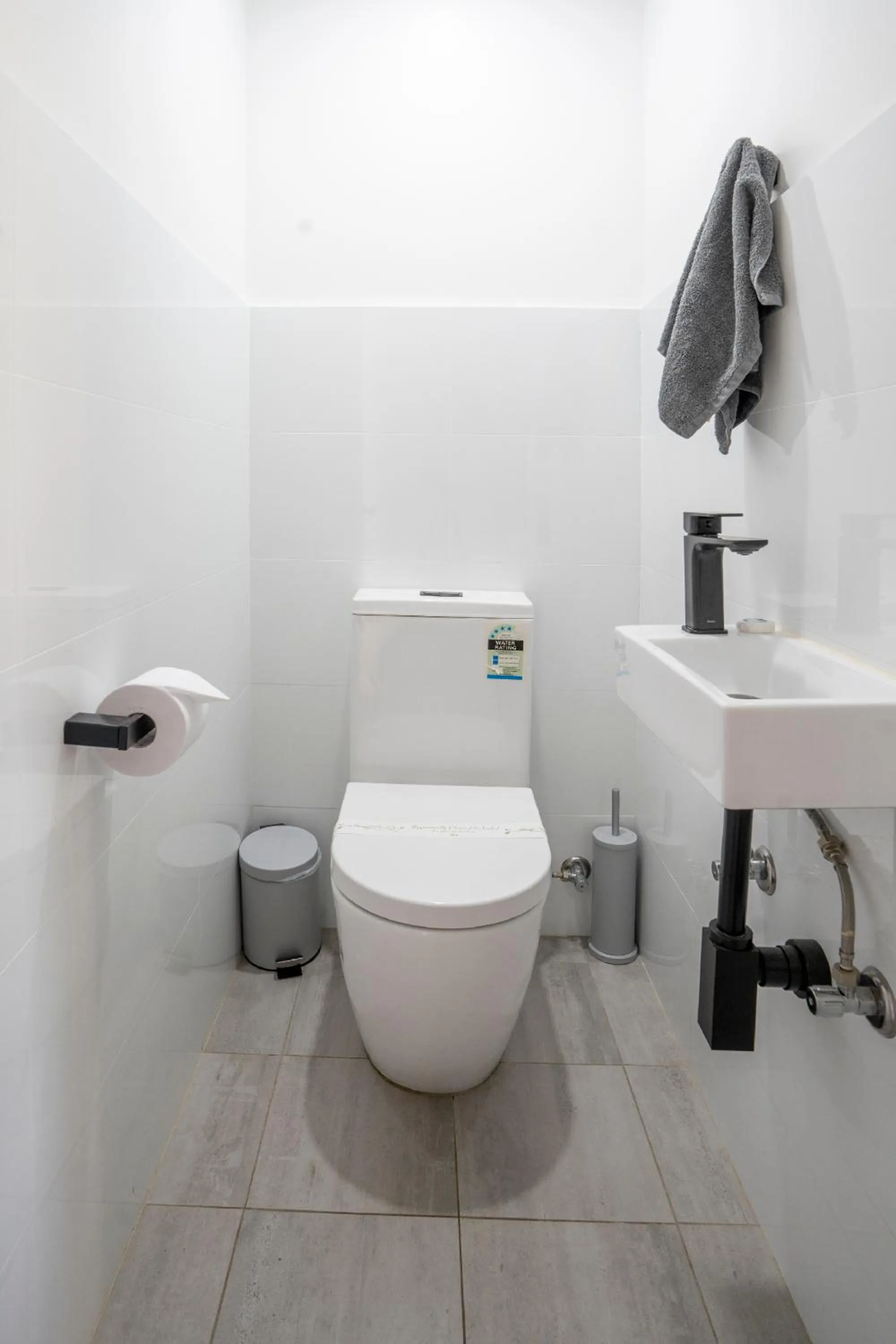 Toilet in Surf Beach Holiday Park