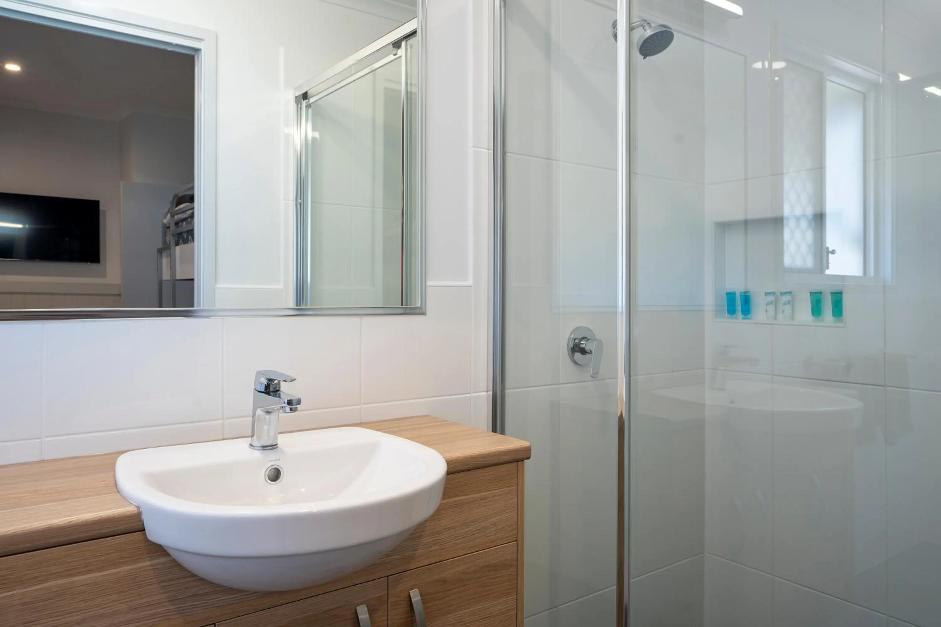 Shower in Surf Beach Holiday Park