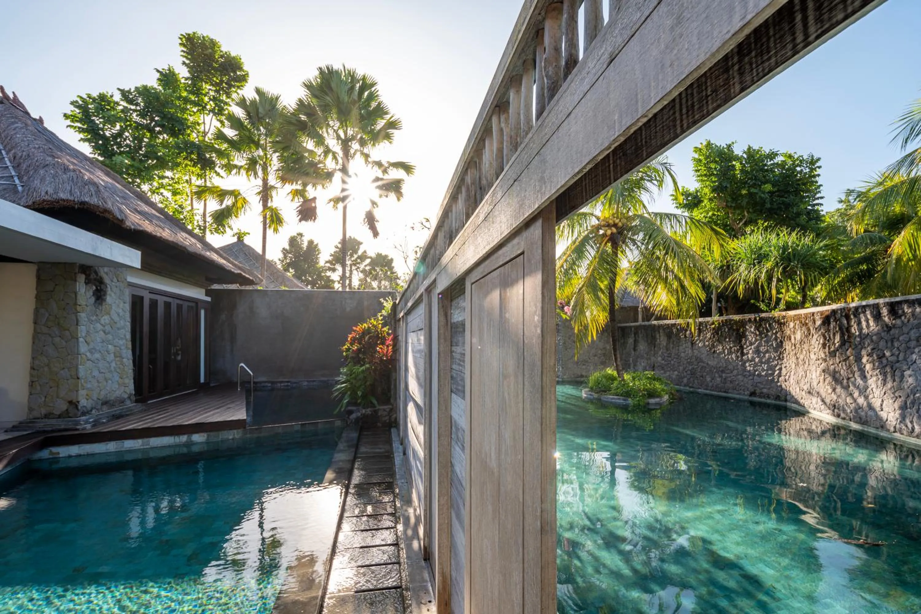 Pool view in MERUSAKA Nusa Dua