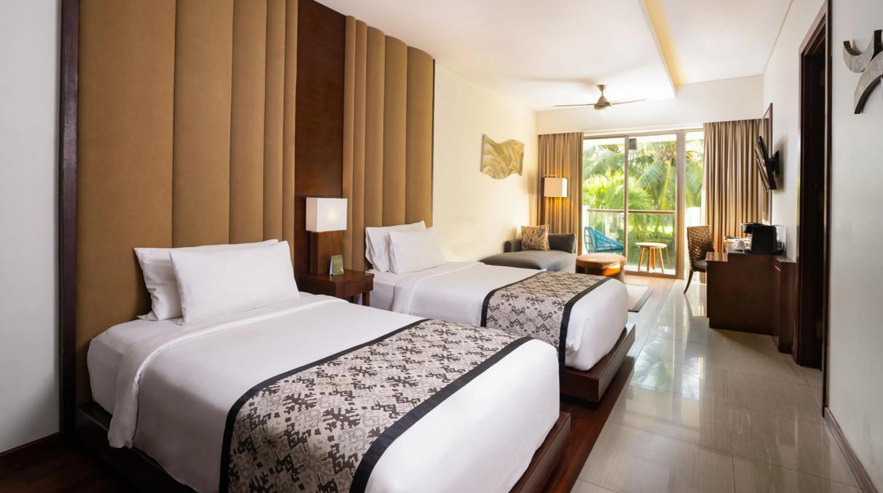 Deluxe Double or Twin Room Garden View with Club Benefit in MERUSAKA Nusa Dua