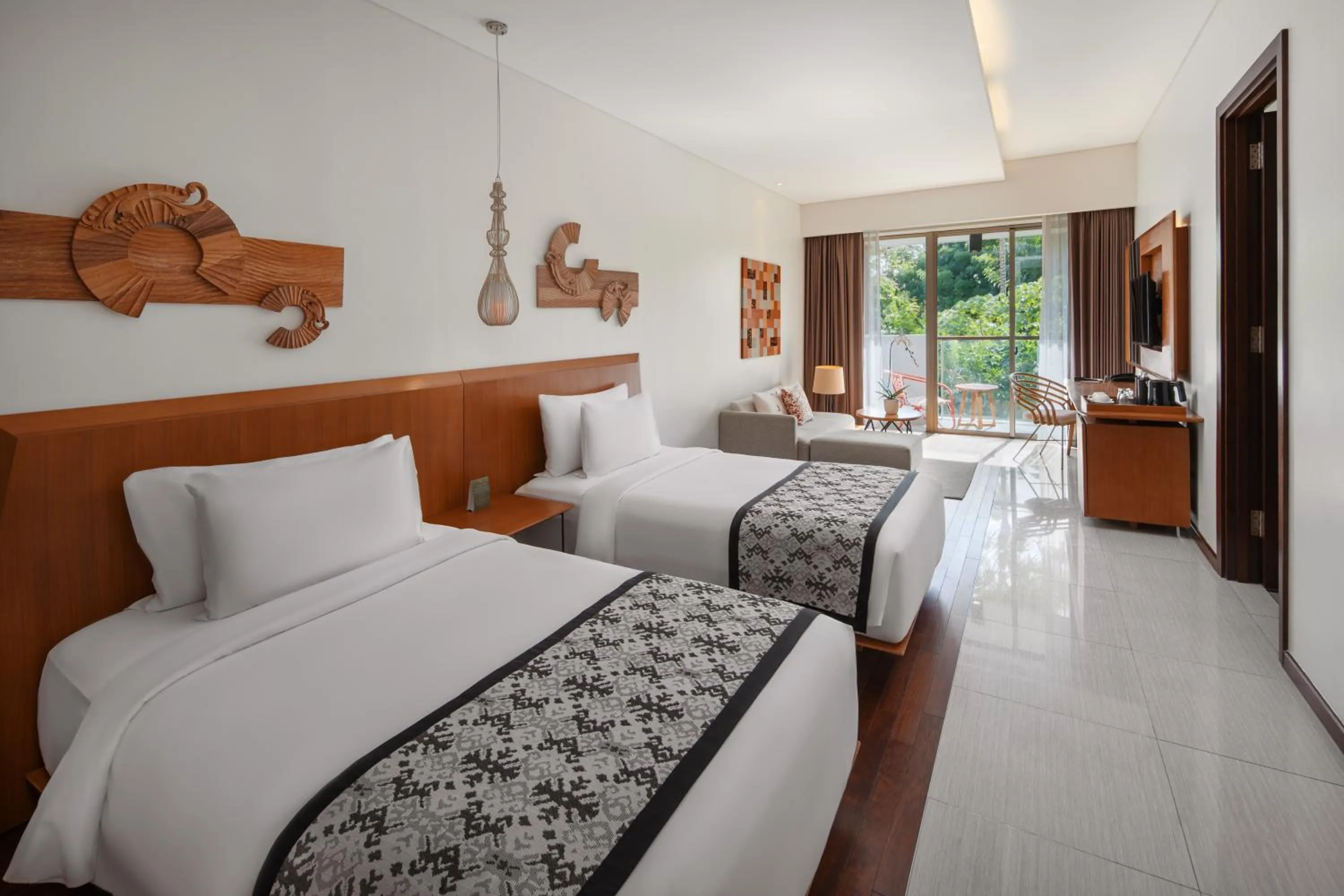 Seating area, Bed in MERUSAKA Nusa Dua