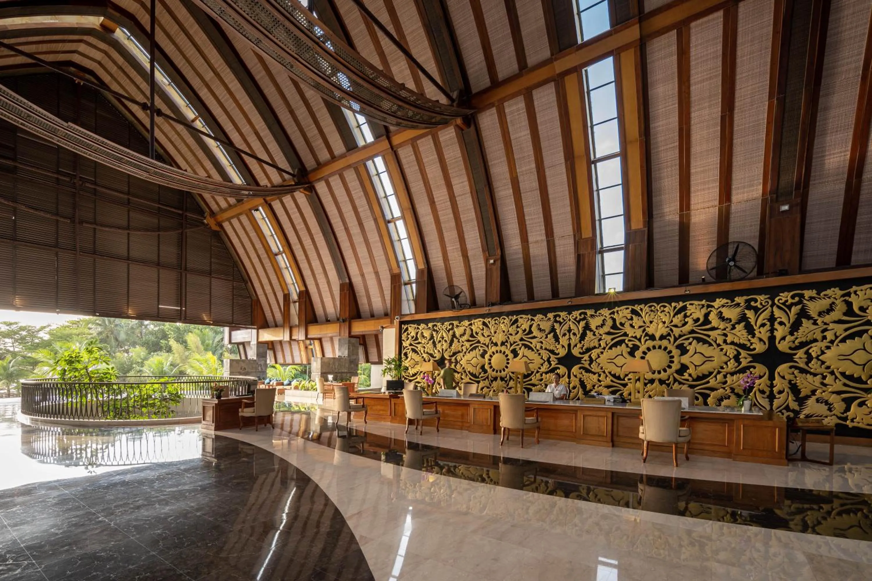 Lobby or reception in MERUSAKA Nusa Dua