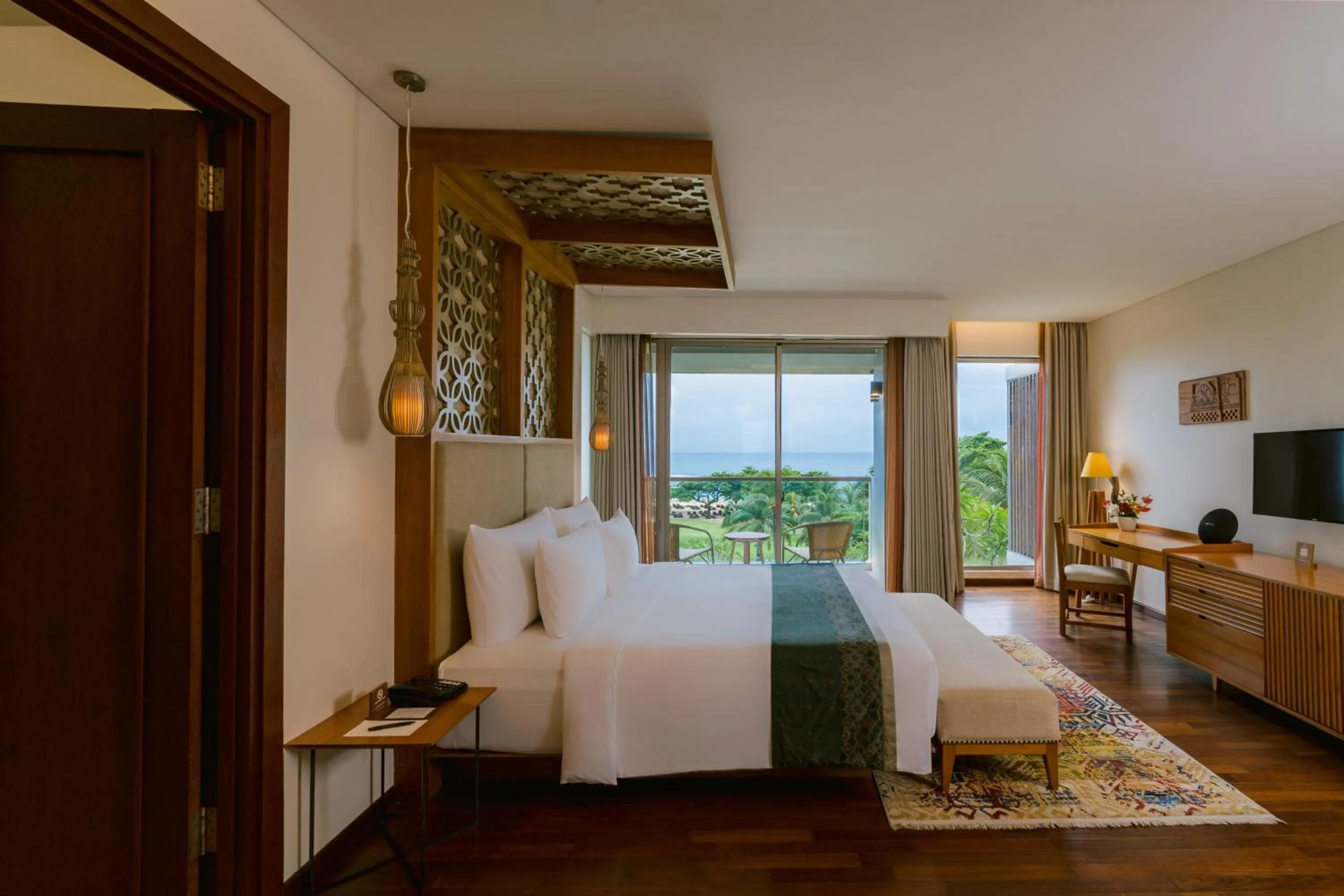 Sea view, Bed in MERUSAKA Nusa Dua