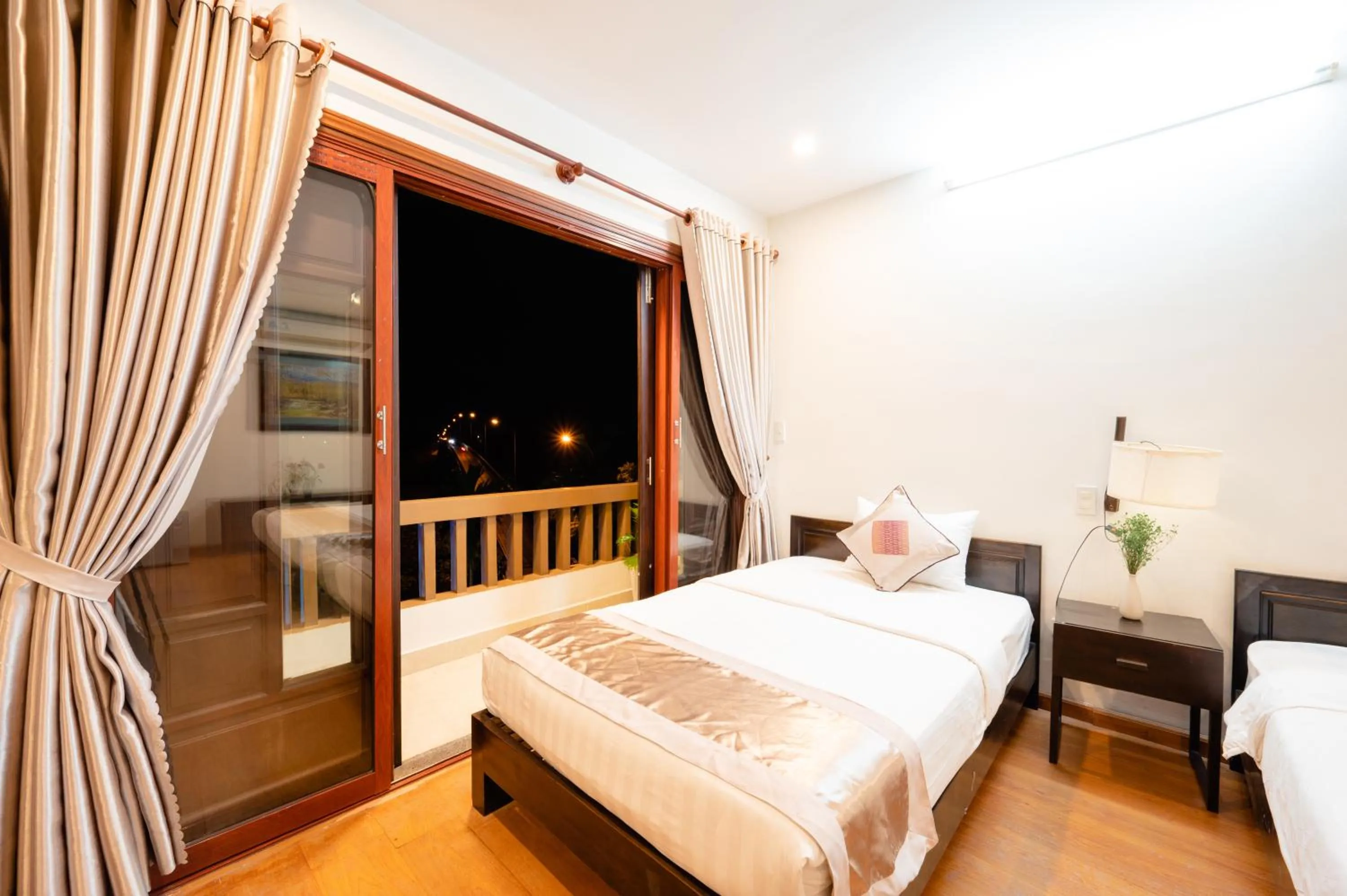 Bed in B'Lan Riverside Villa