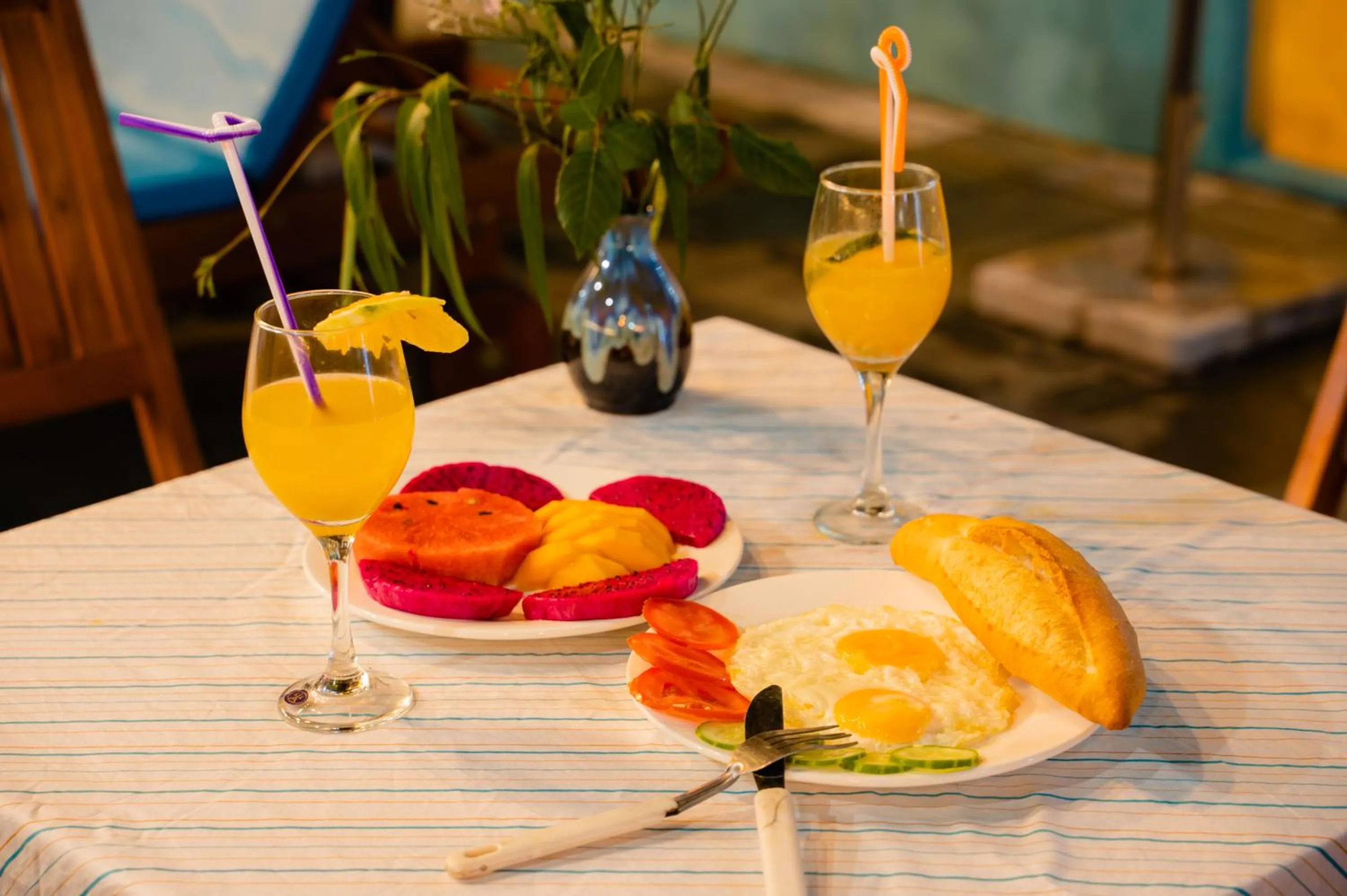Dining area in B'Lan Riverside Villa