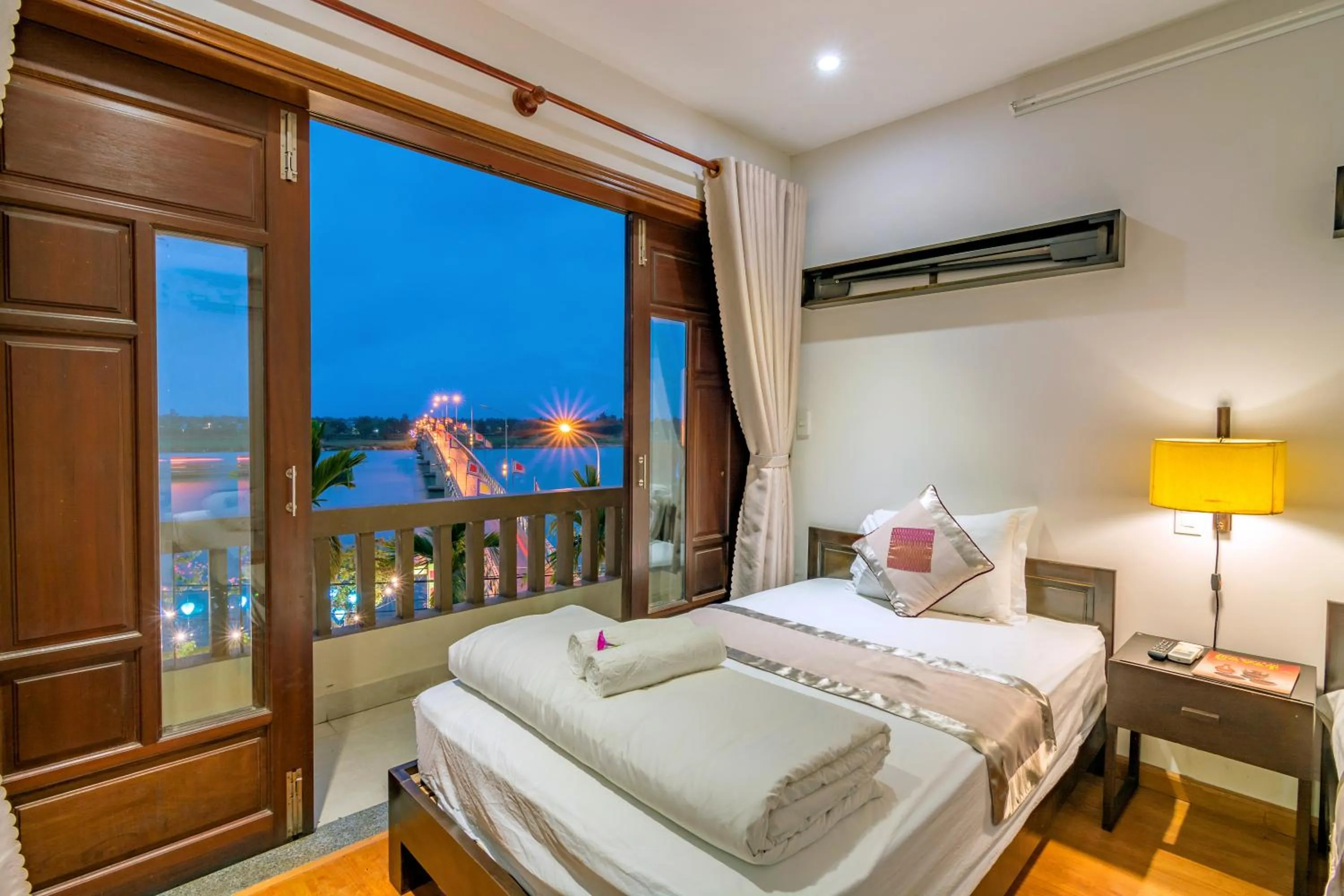 River view, Bed in B'Lan Riverside Villa