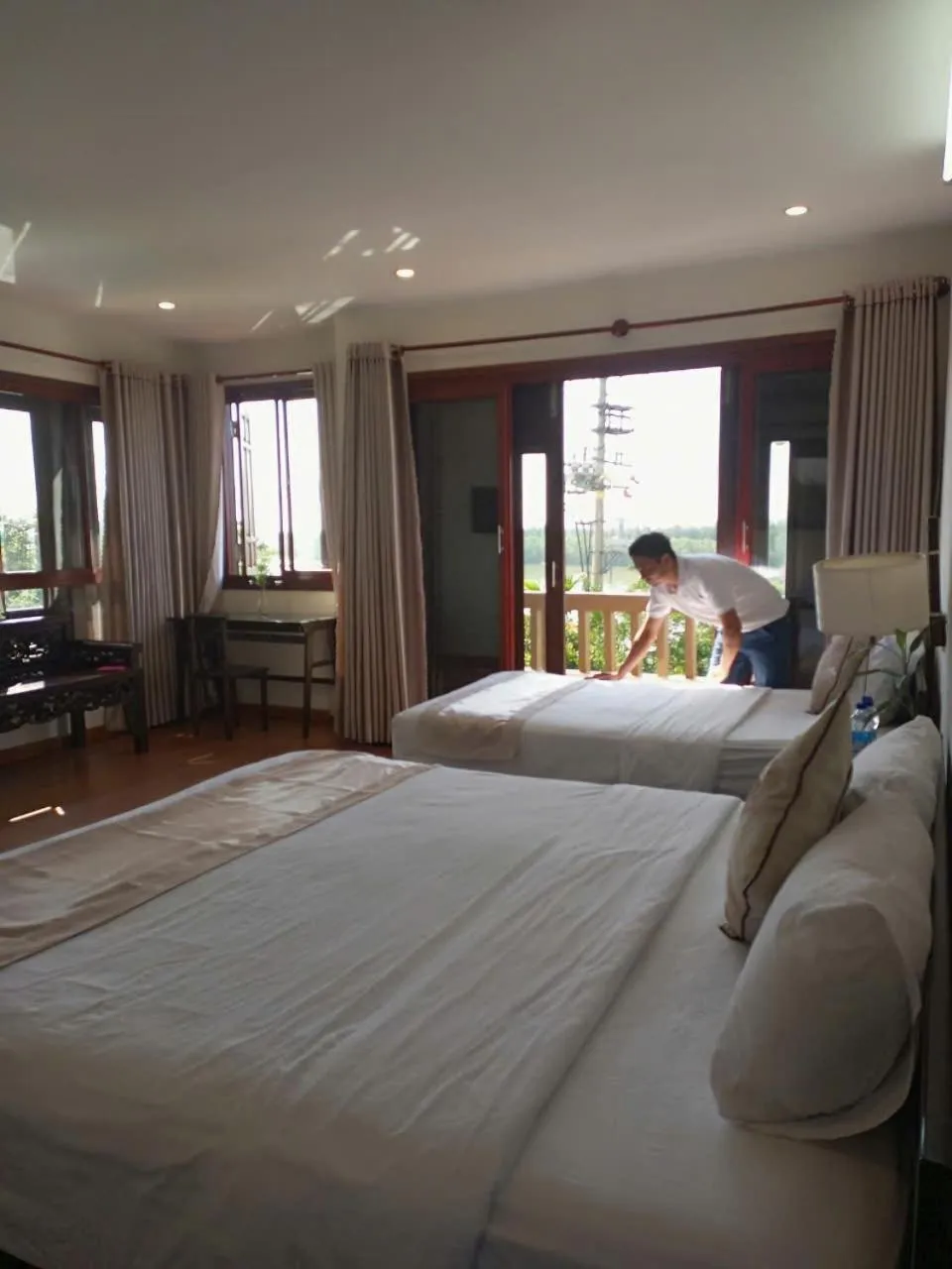 Bedroom, Bed in B'Lan Riverside Villa