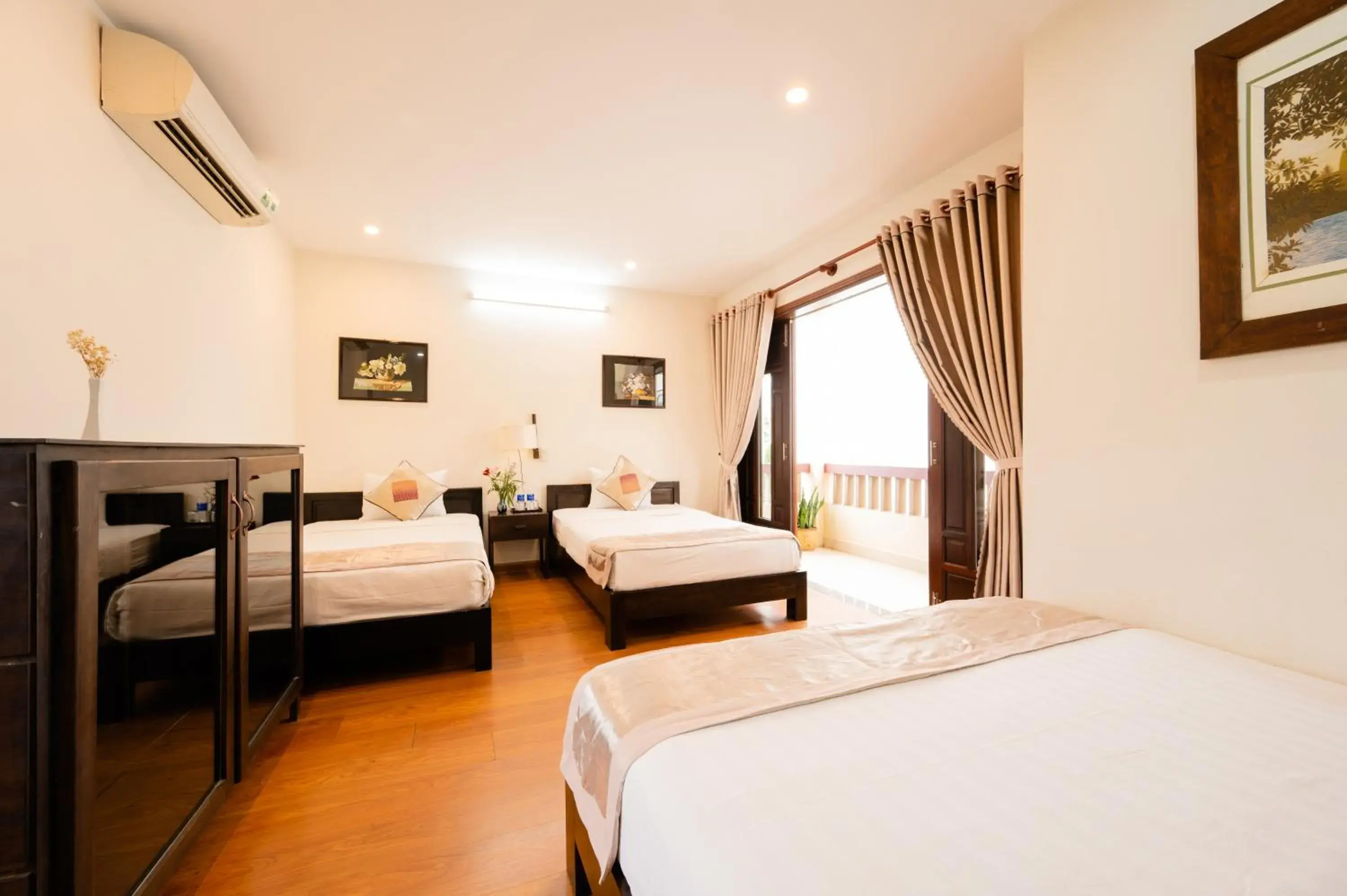 Bedroom, Bed in B'Lan Riverside Villa Bedroom, Bed in B'Lan Riverside Villa