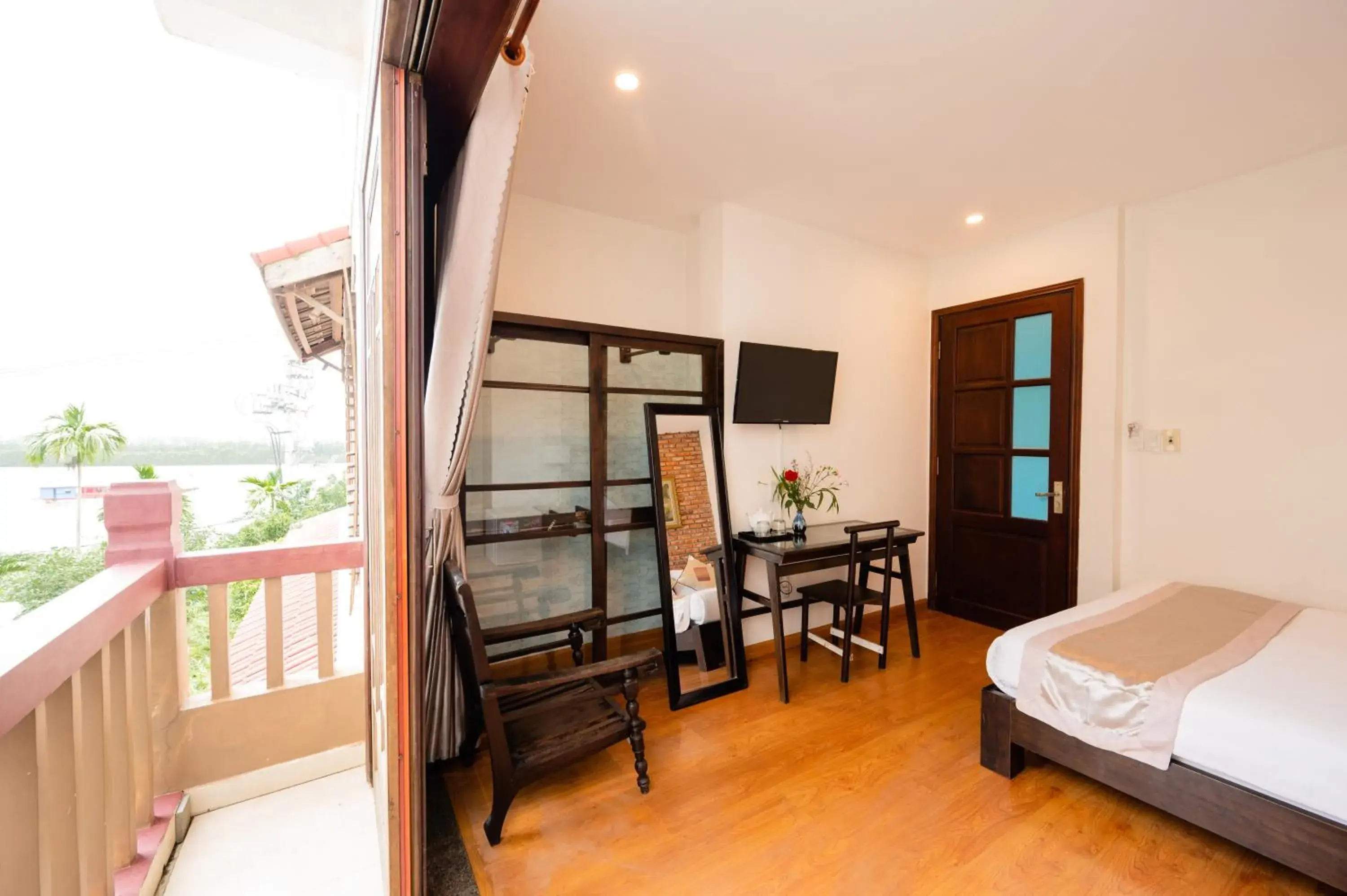 View (from property/room), Bed in B'Lan Riverside Villa View (from property/room), Bed in B'Lan Riverside Villa