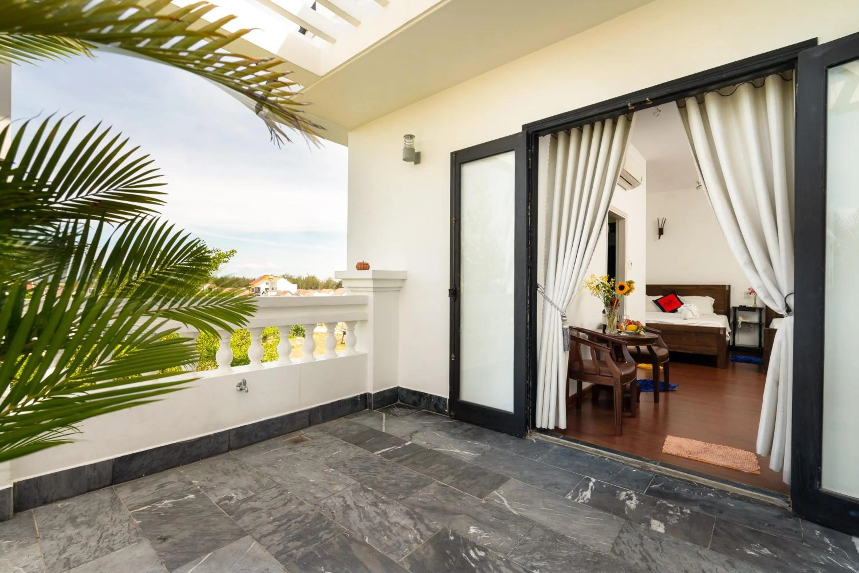 Balcony/Terrace in Blue An Bang Villa