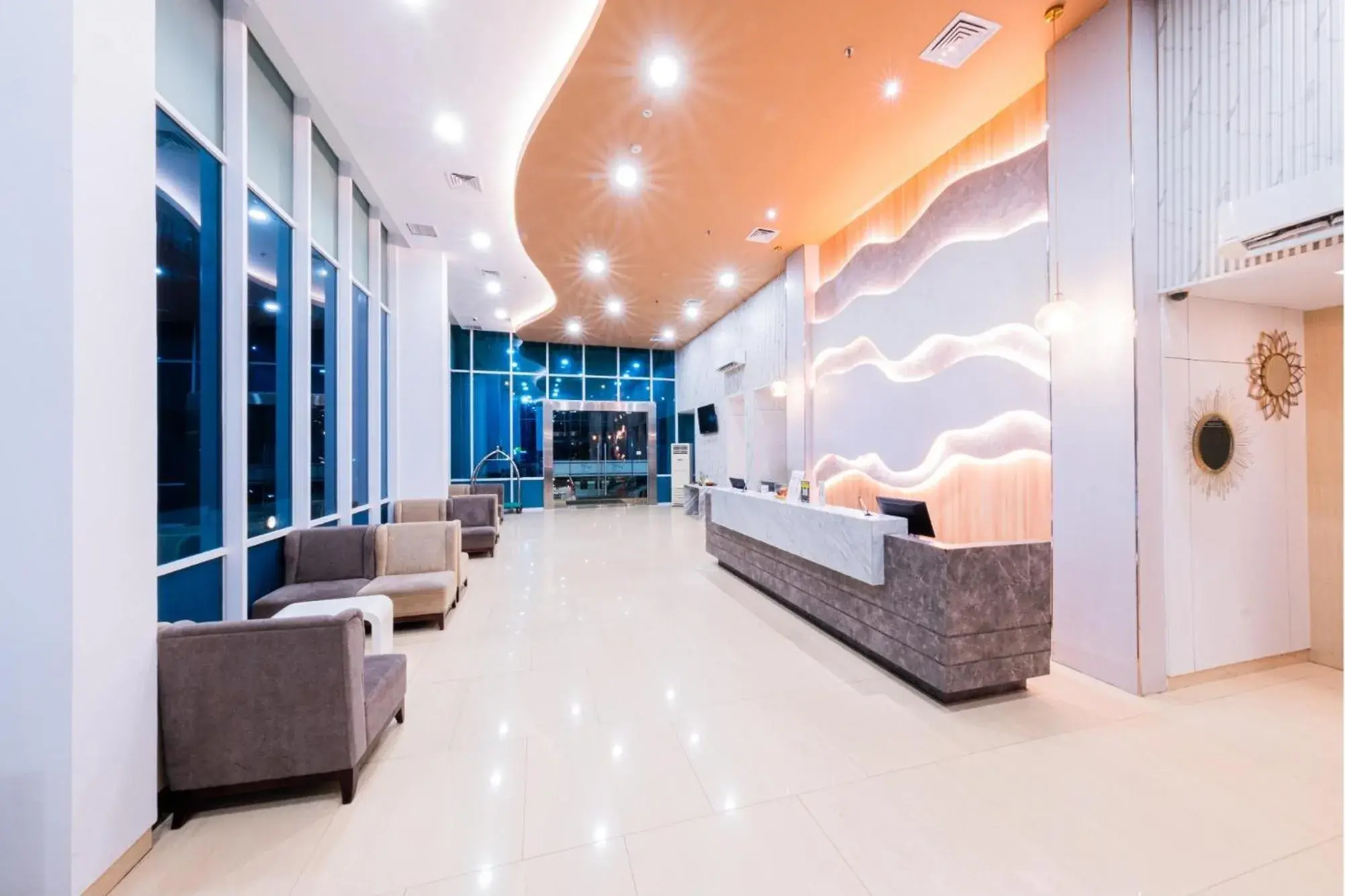 Living room in Whiz Prime Hotel Balikpapan Living room in Whiz Prime Hotel Balikpapan