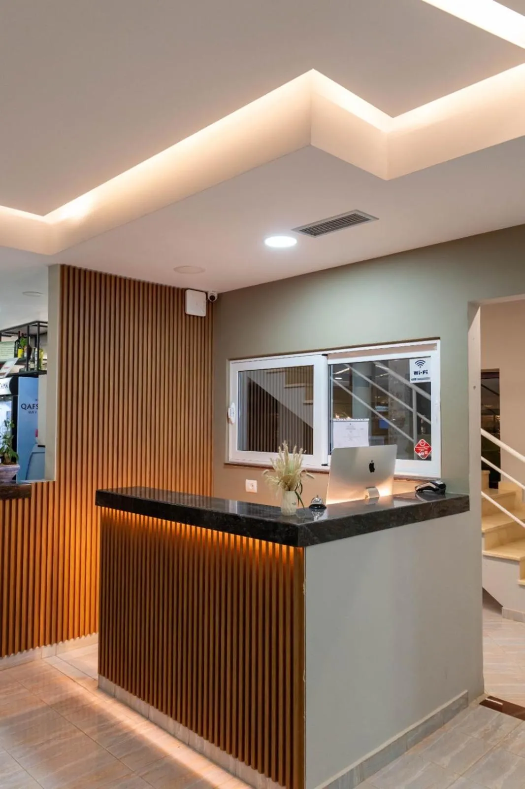 Lobby or reception in Hotel Kroi