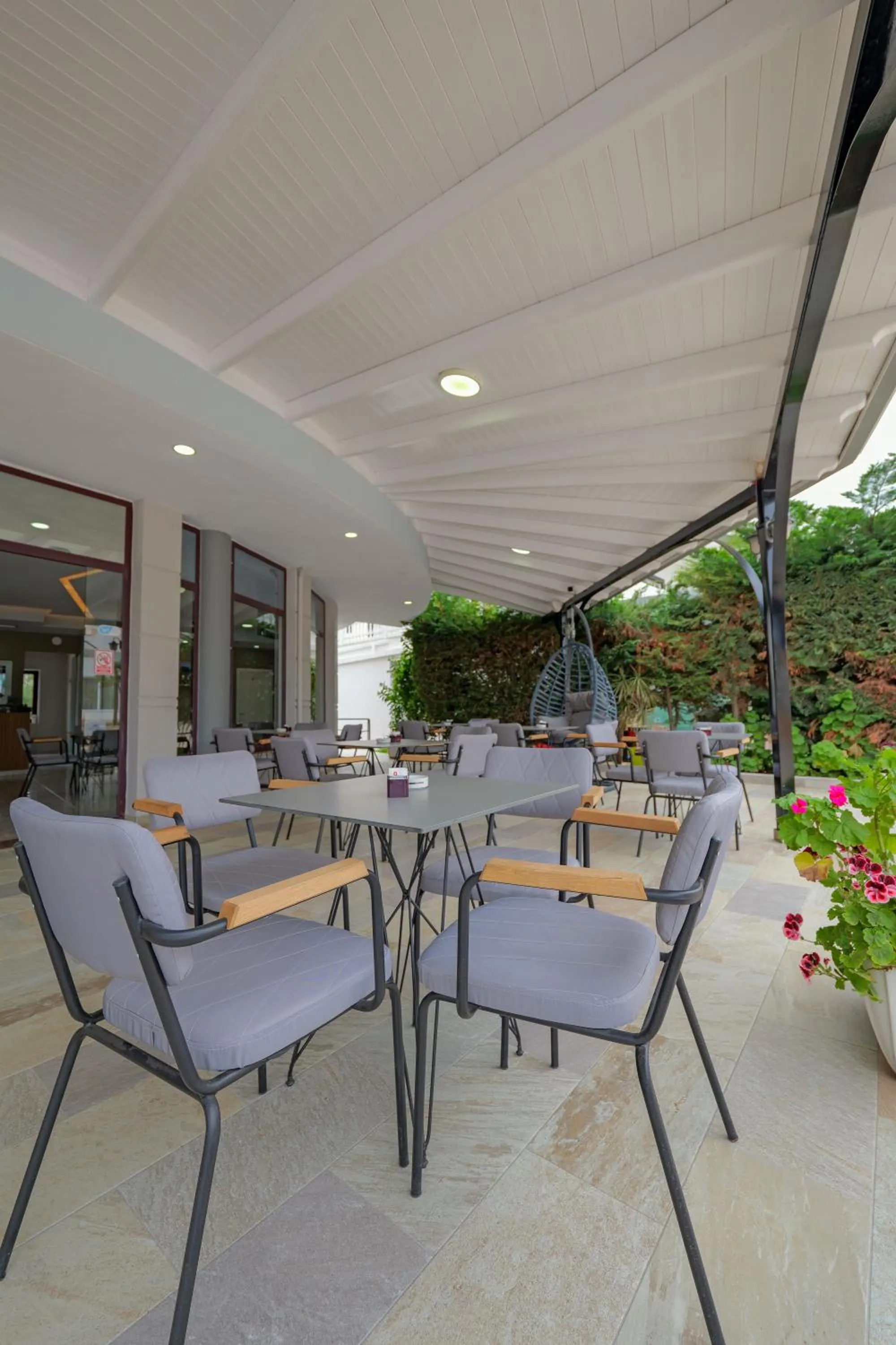 Patio in Hotel Kroi
