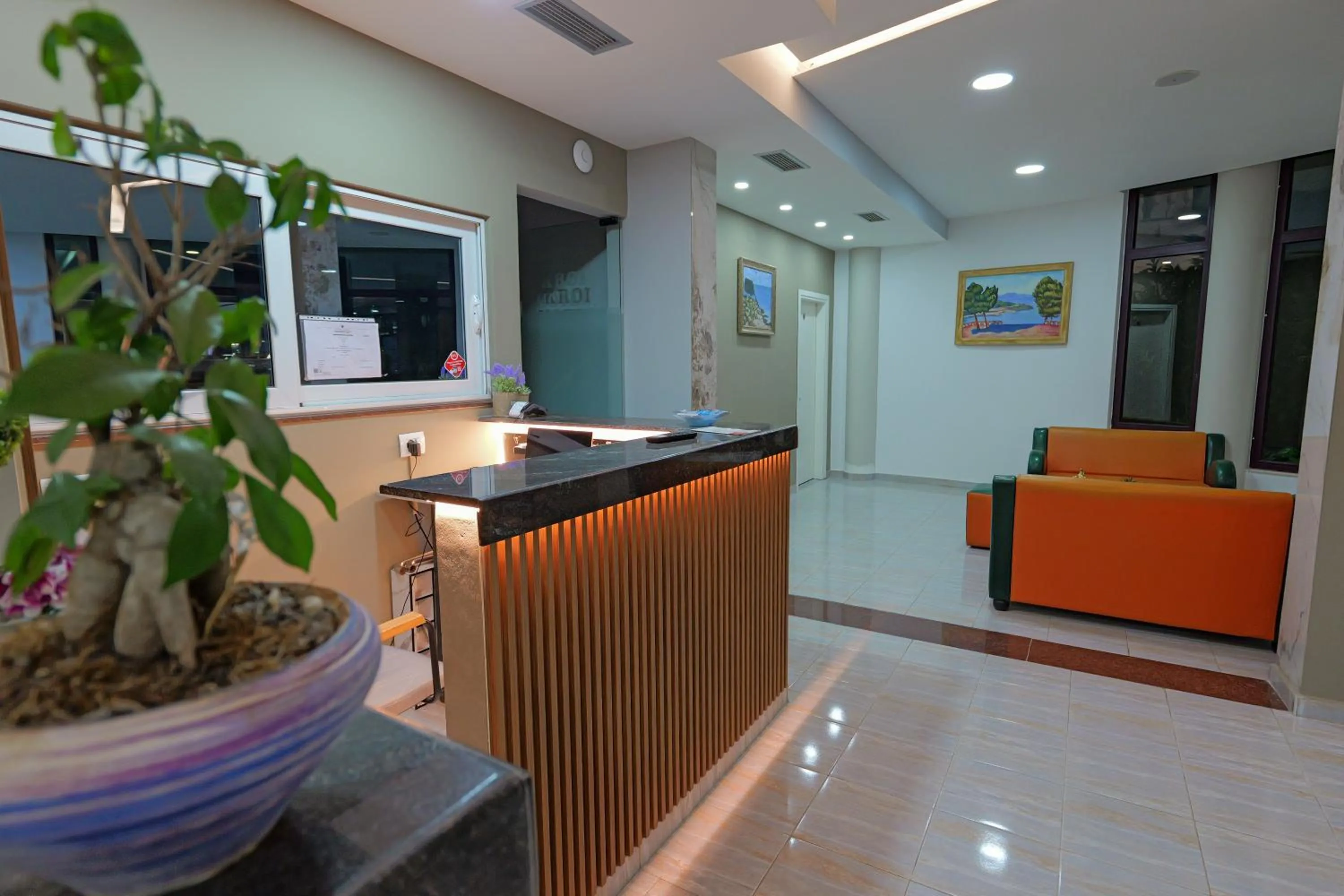 Lobby or reception in Hotel Kroi