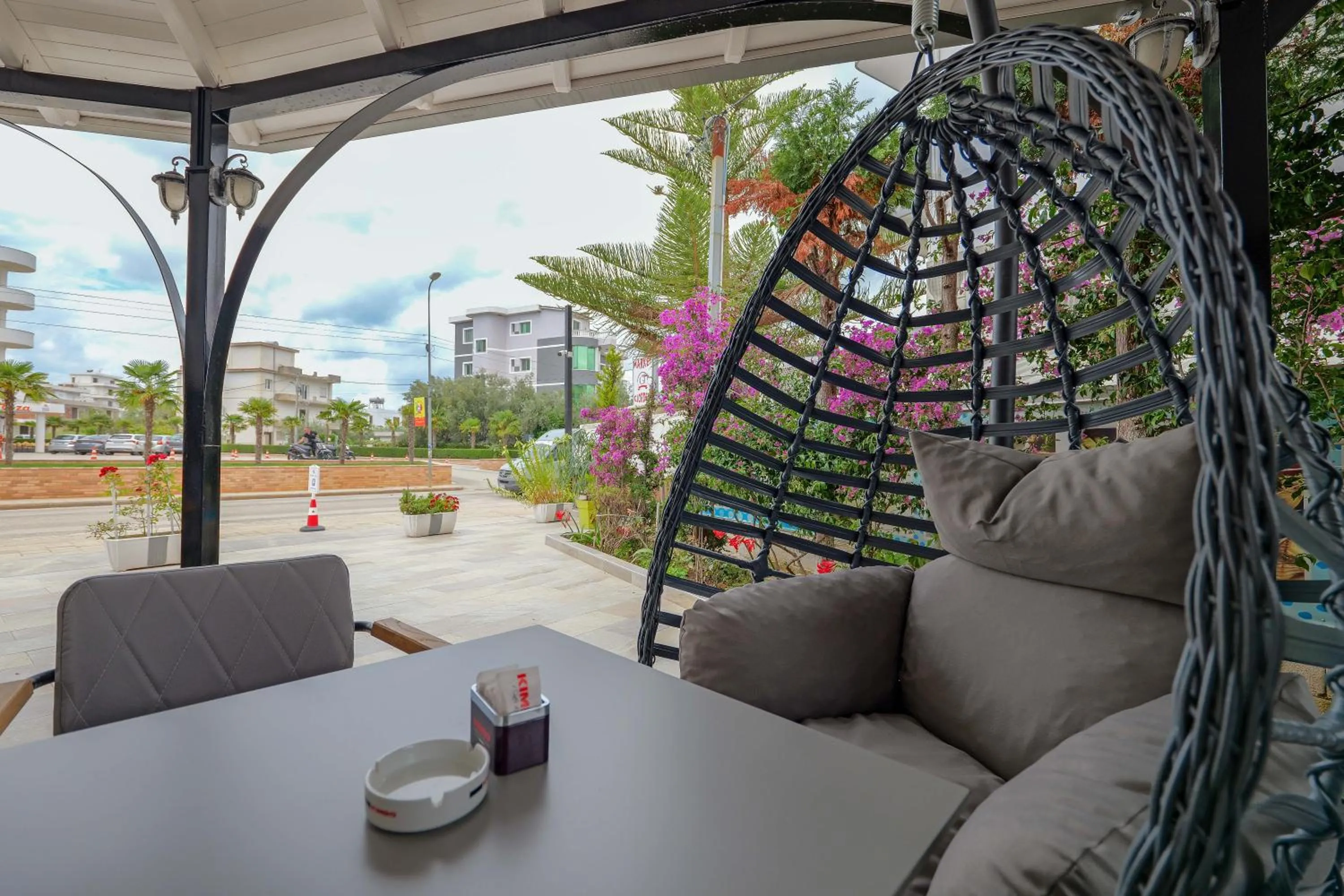 Patio in Hotel Kroi